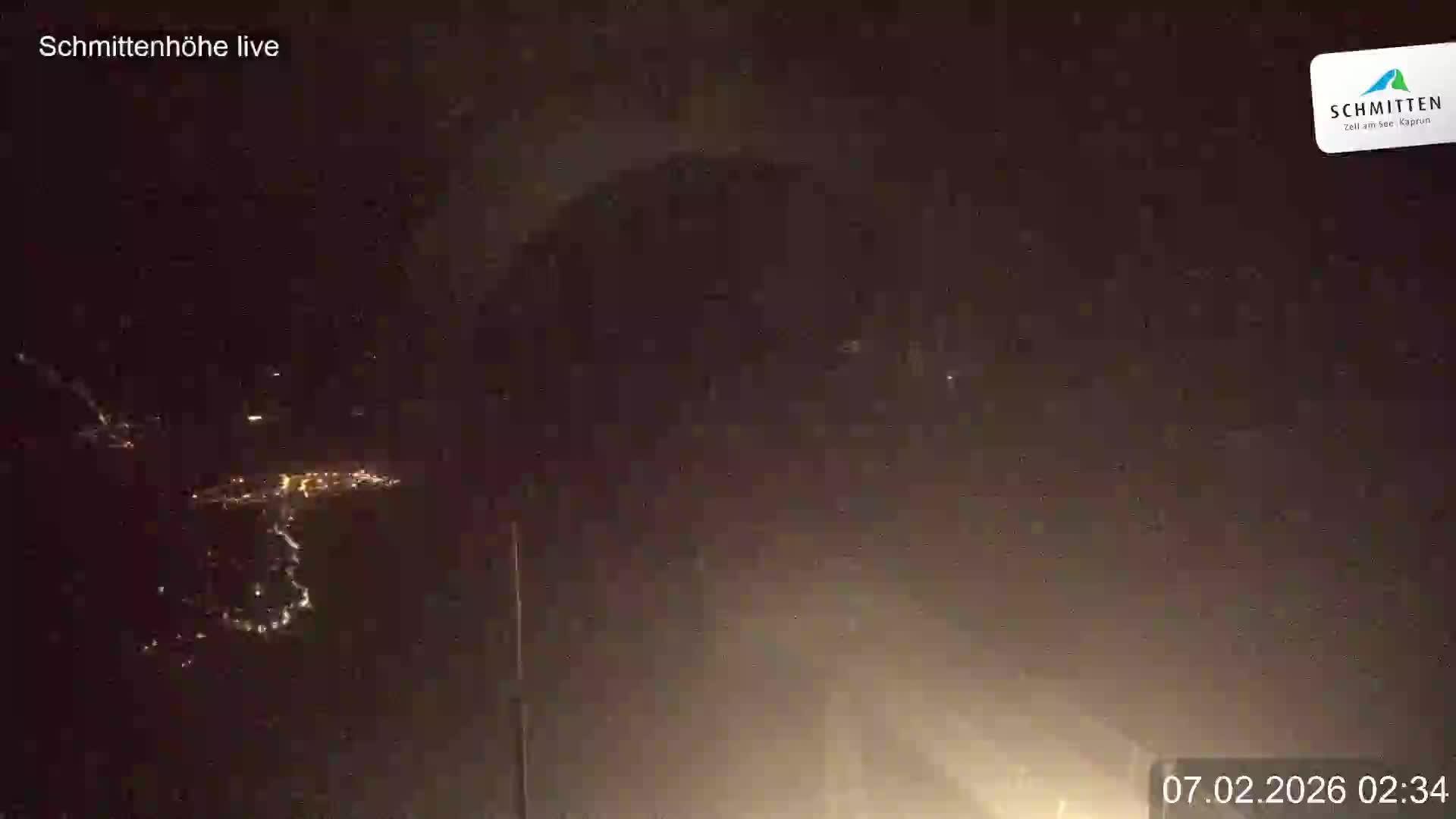 Archiv Foto Webcam Blick vom Gipfel der Schmittenhöhe