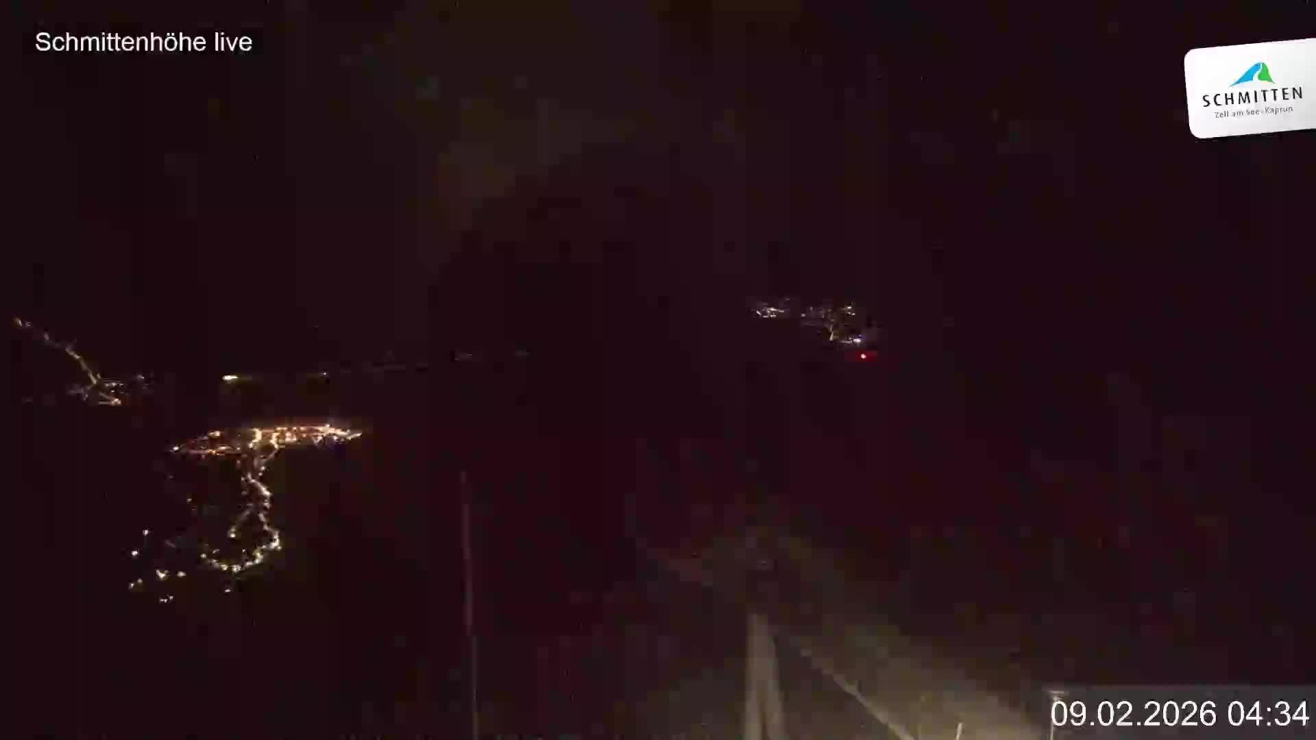 Archiv Foto Webcam Blick vom Gipfel der Schmittenhöhe