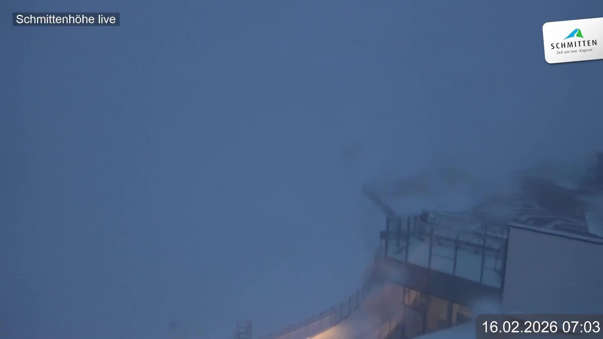 Archived image Webcam View Schmittenhöhe