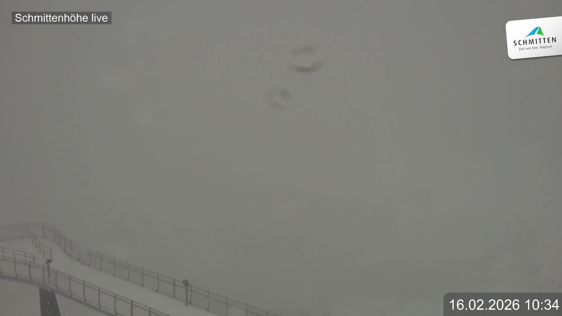 Archived image Webcam View Schmittenhöhe