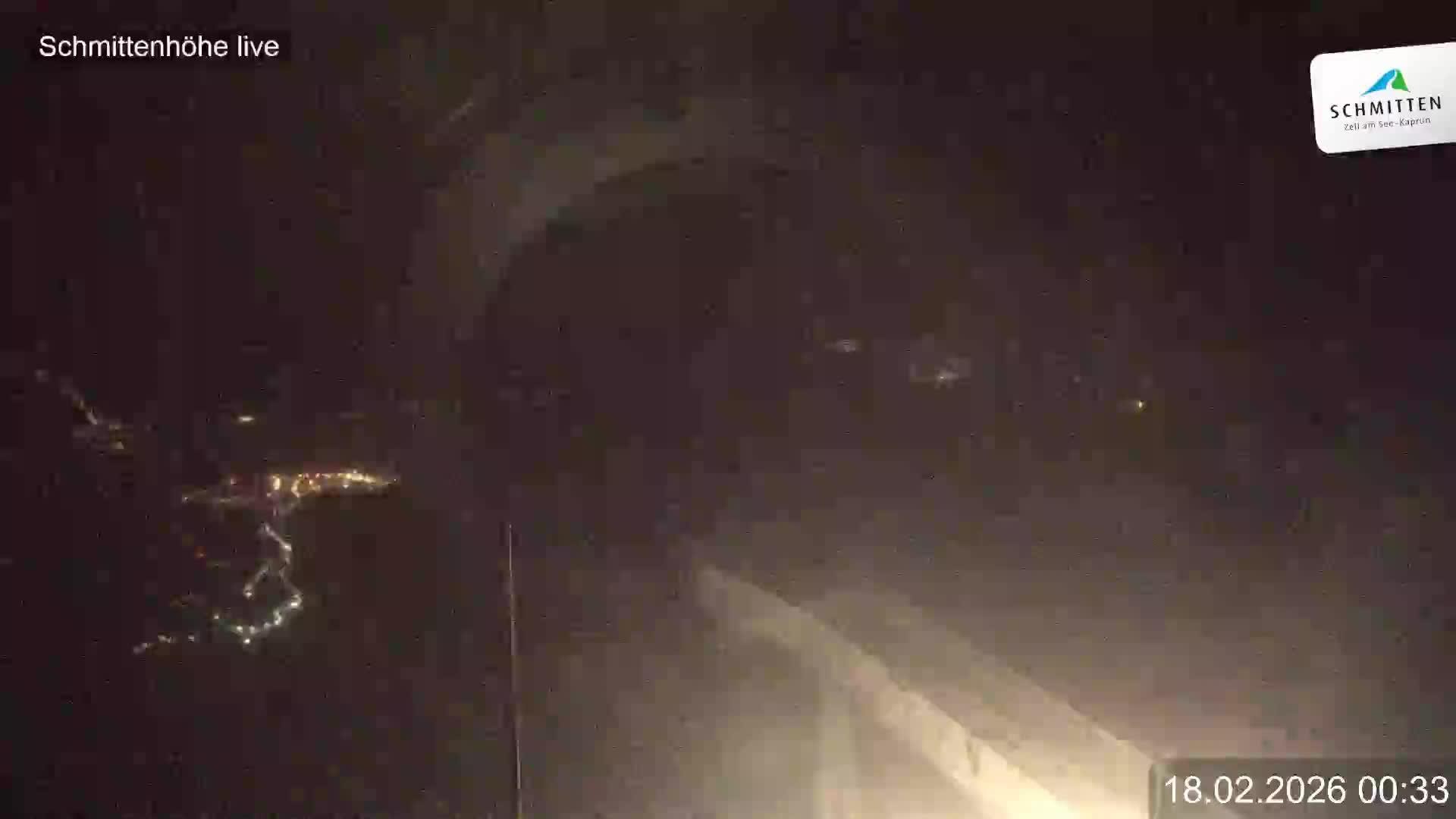 Archiv Foto Webcam Blick vom Gipfel der Schmittenhöhe