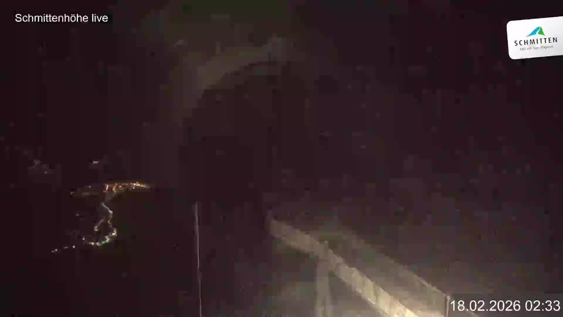 Archiv Foto Webcam Blick vom Gipfel der Schmittenhöhe