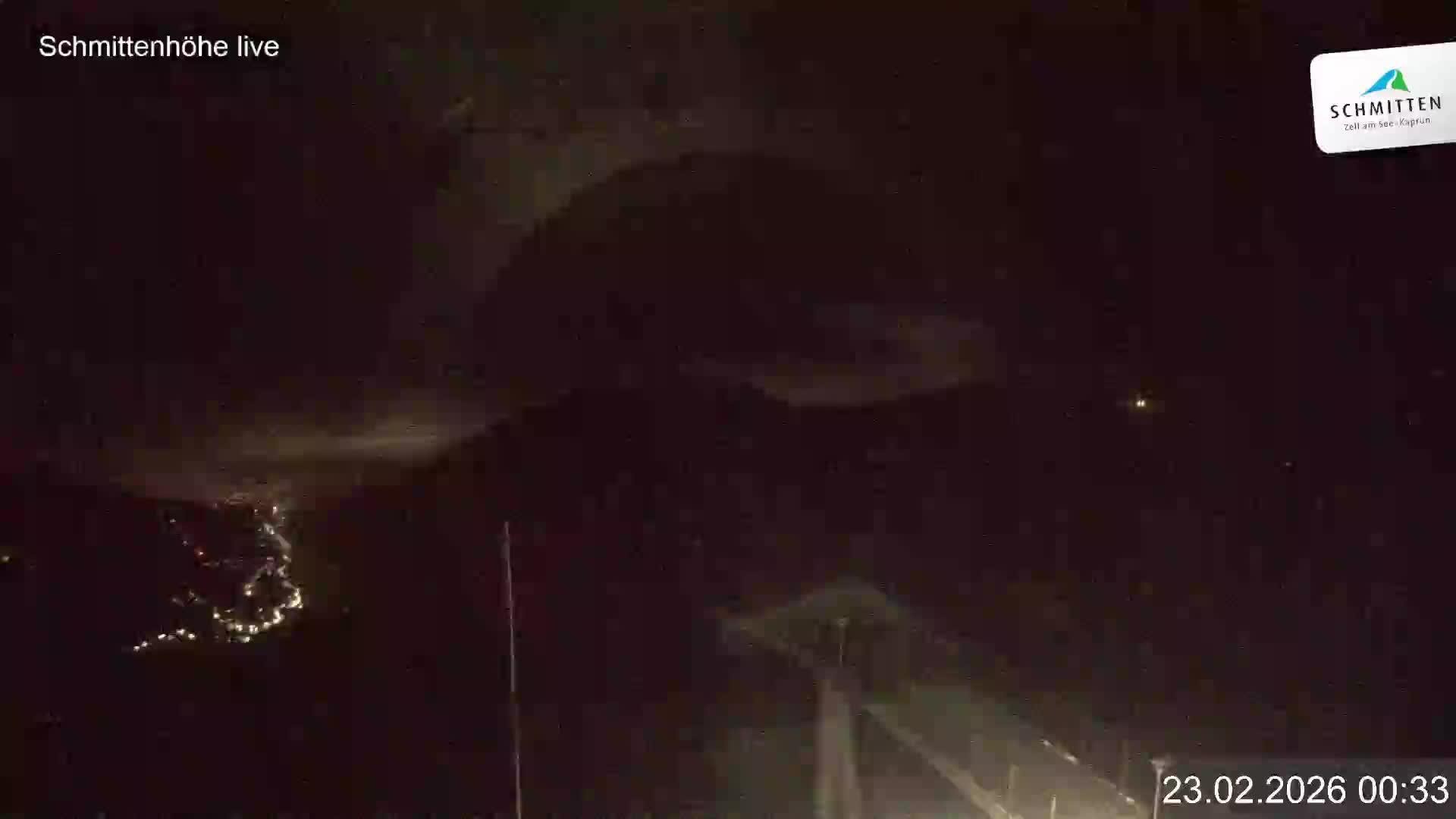 Archiv Foto Webcam Blick vom Gipfel der Schmittenhöhe