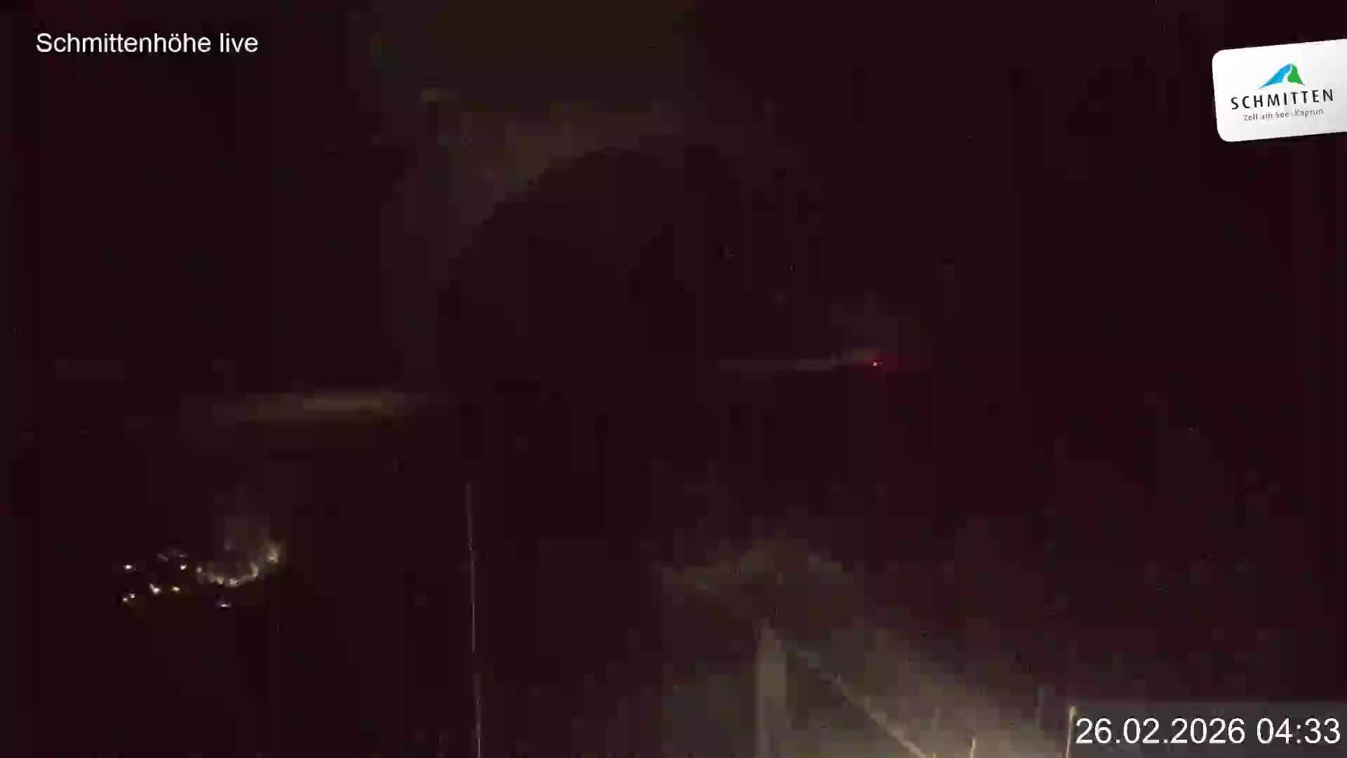 Archiv Foto Webcam Blick vom Gipfel der Schmittenhöhe