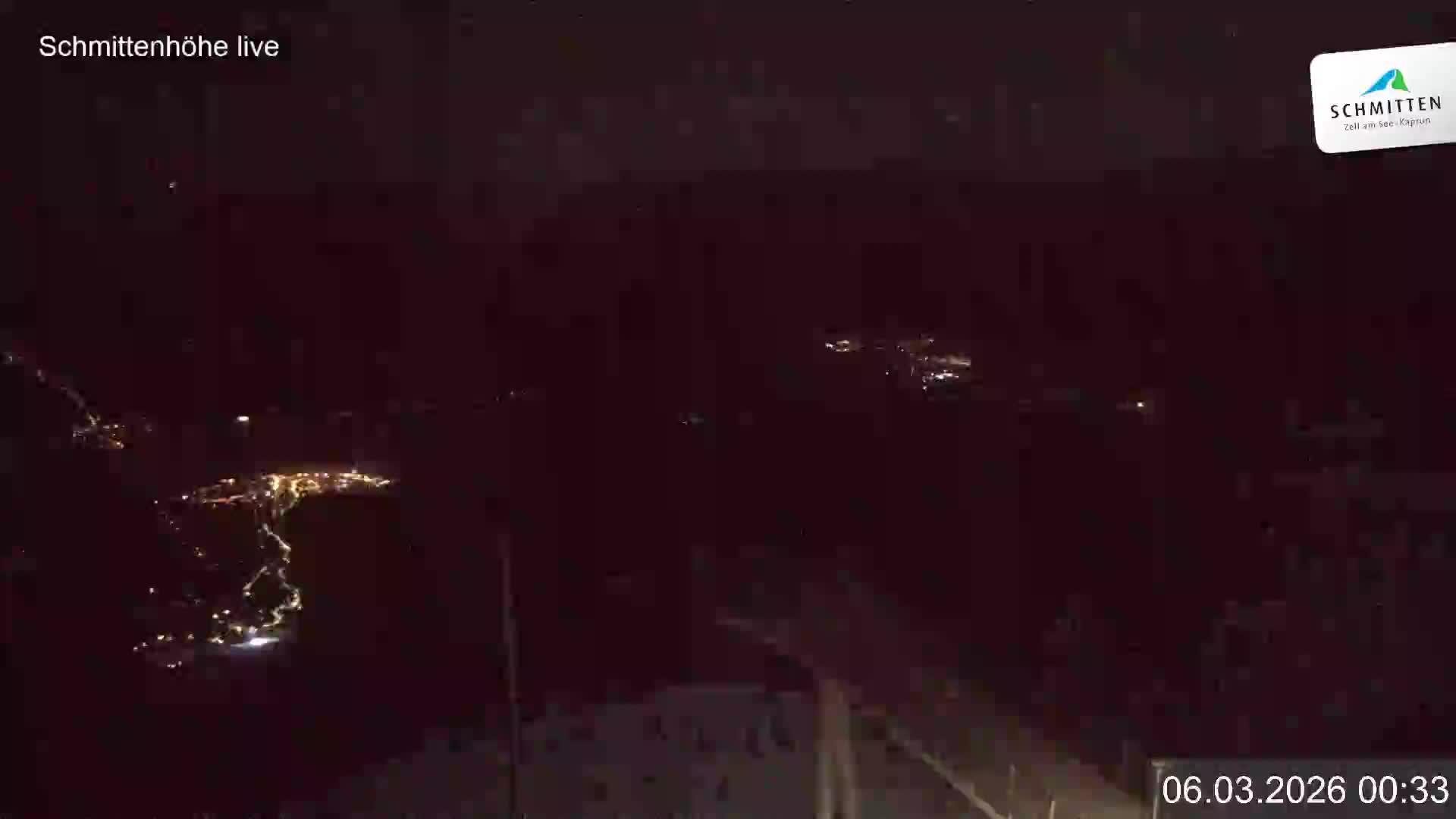 Archiv Foto Webcam Blick vom Gipfel der Schmittenhöhe