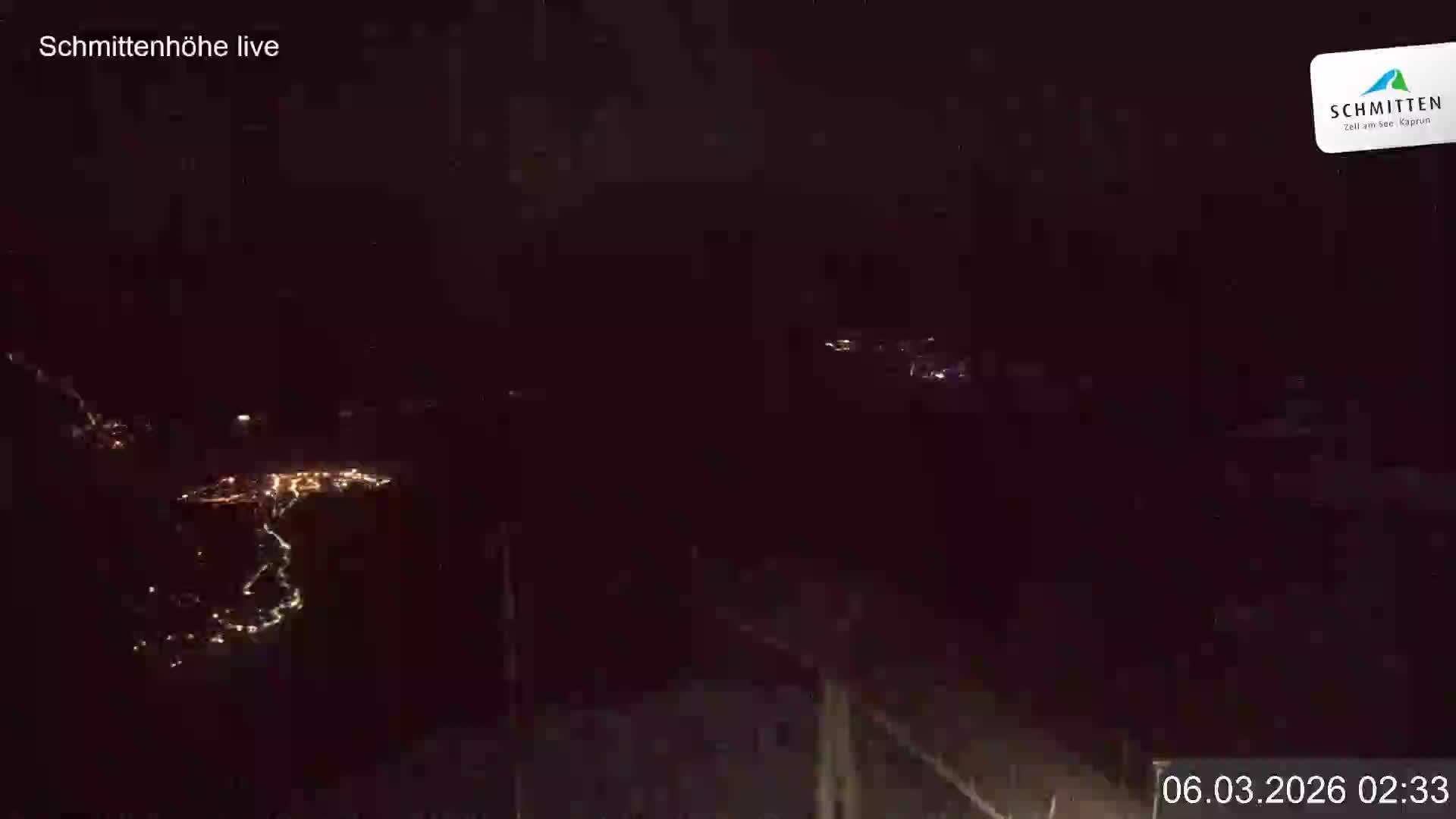 Archiv Foto Webcam Blick vom Gipfel der Schmittenhöhe