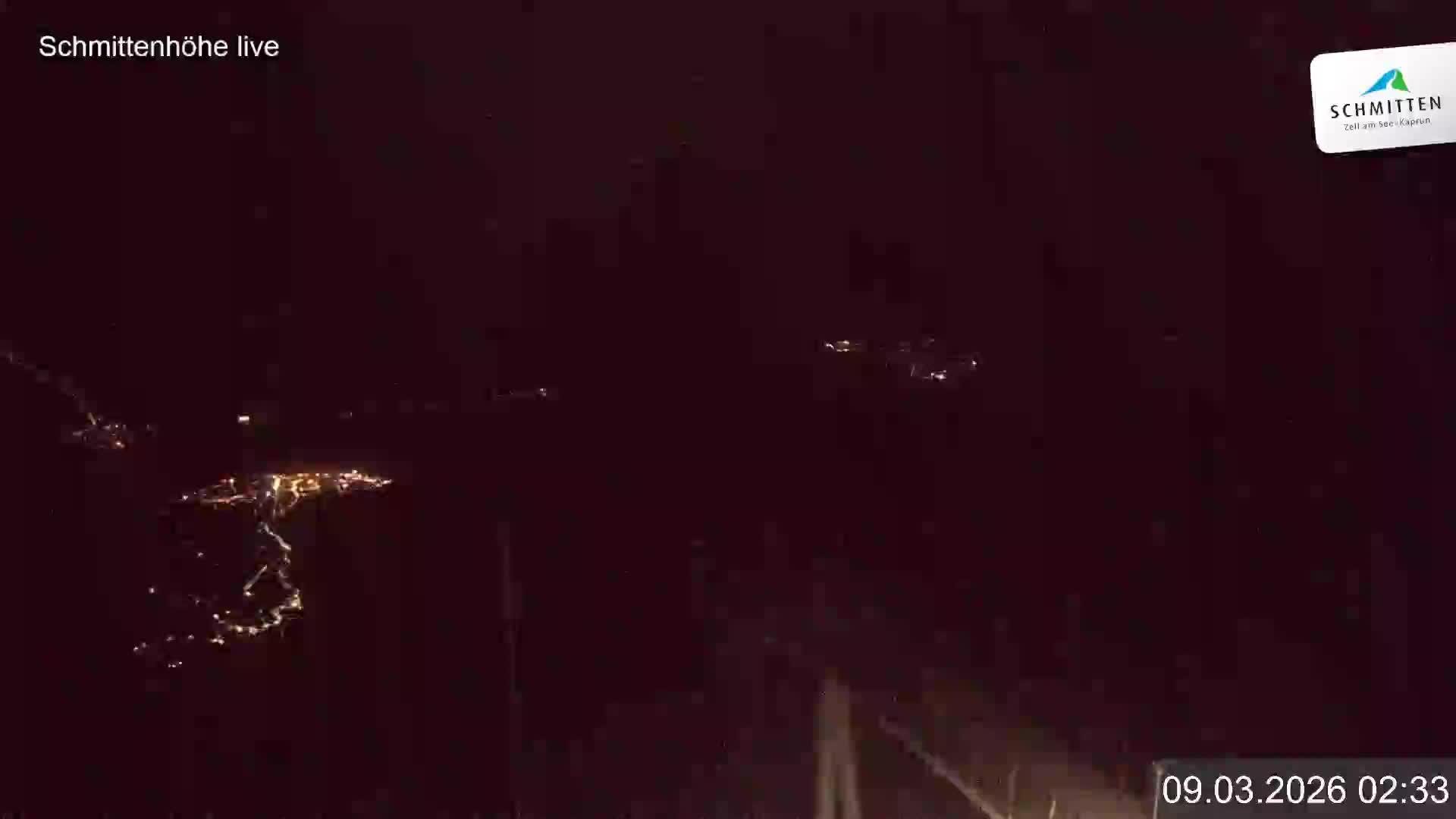 Archiv Foto Webcam Blick vom Gipfel der Schmittenhöhe