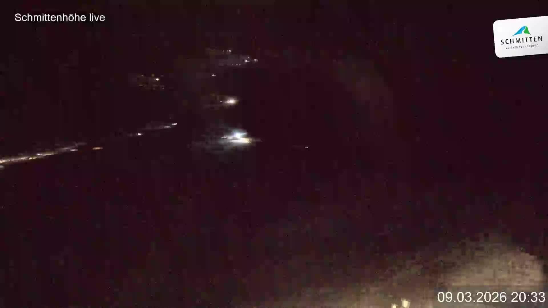 Archiv Foto Webcam Blick vom Gipfel der Schmittenhöhe