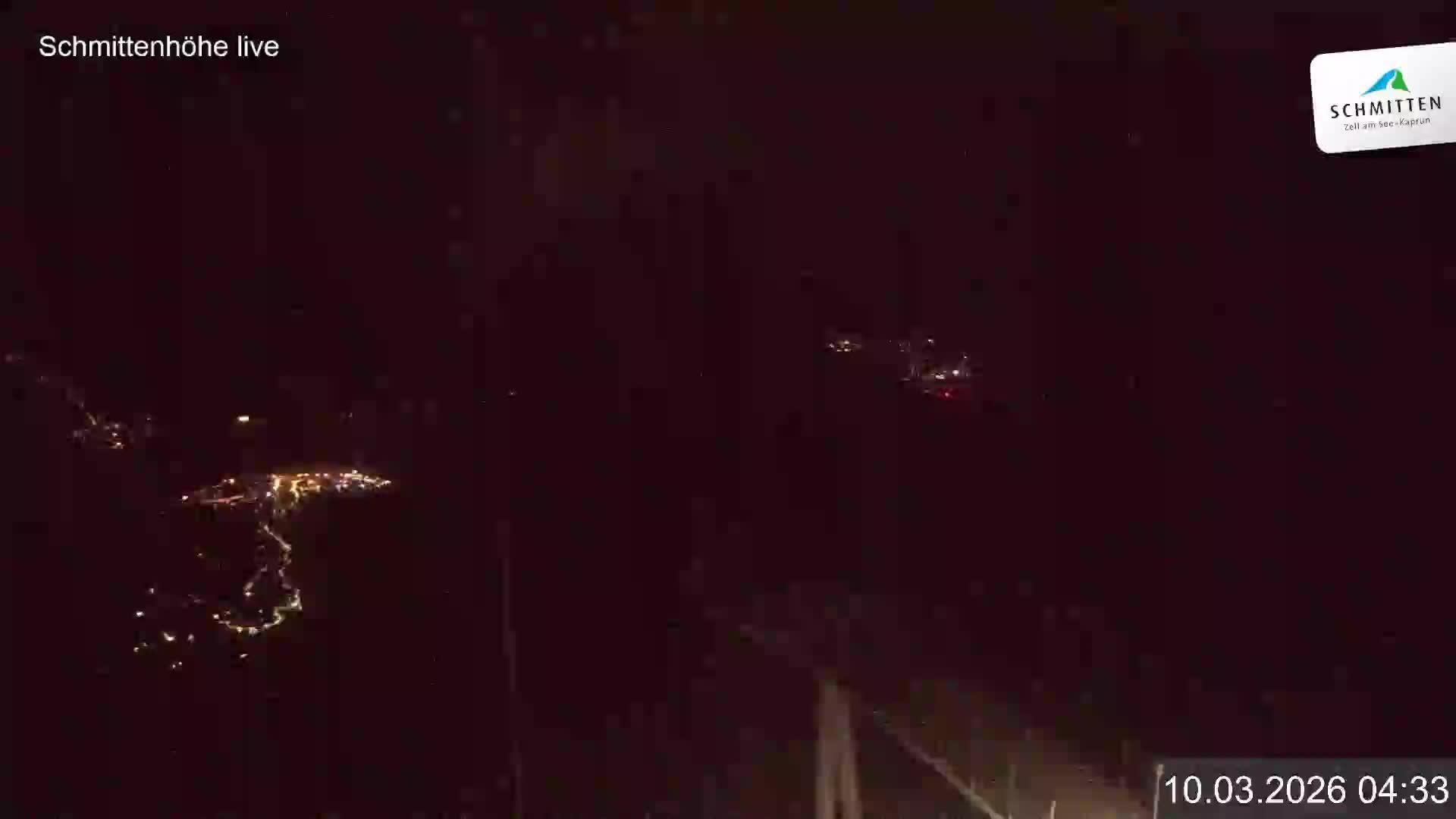 Archiv Foto Webcam Blick vom Gipfel der Schmittenhöhe