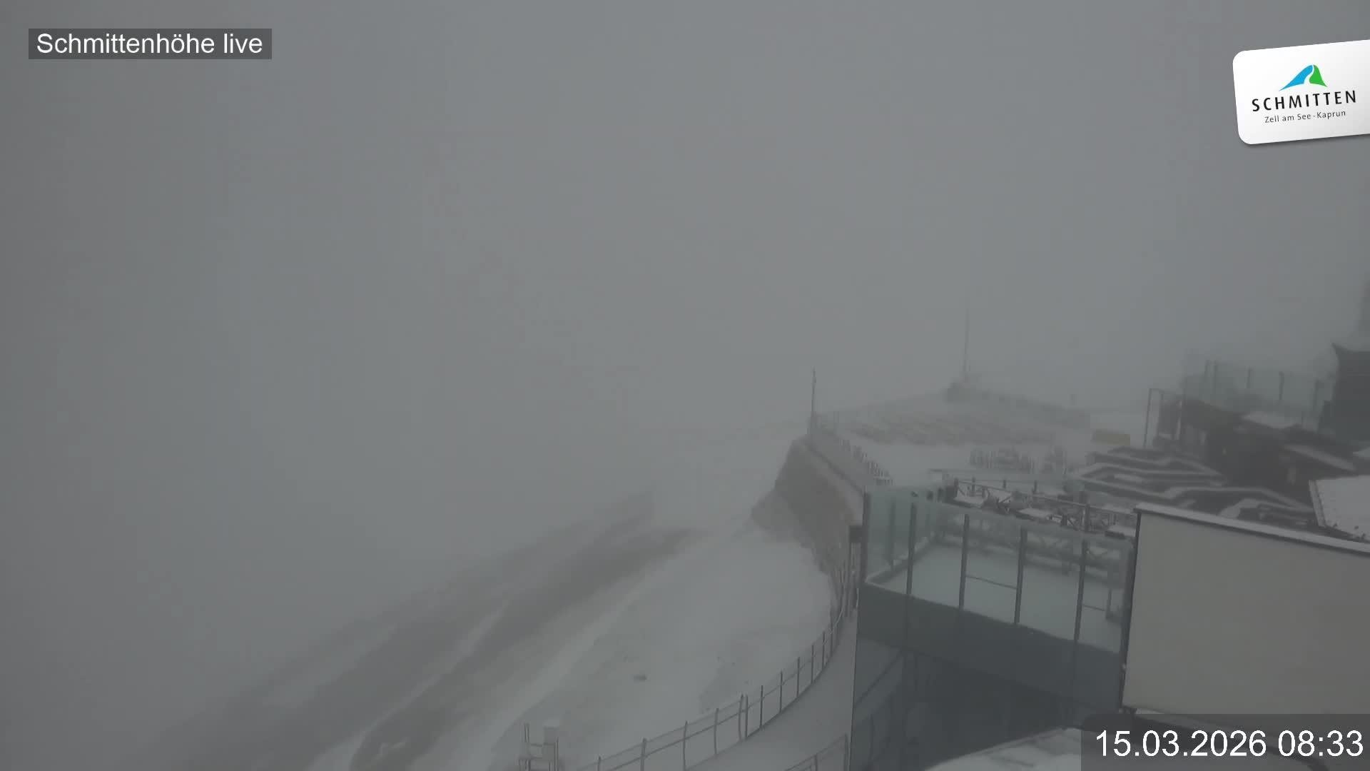 Archived image Webcam View Schmittenhöhe