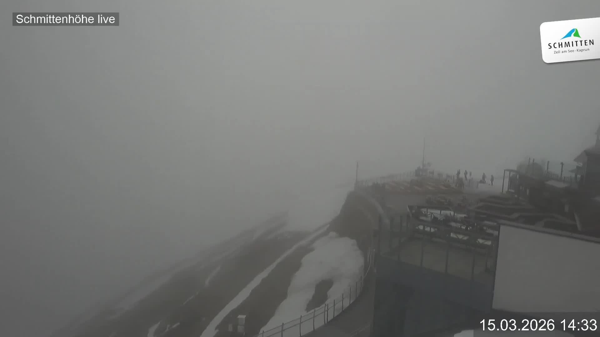 Archived image Webcam View Schmittenhöhe