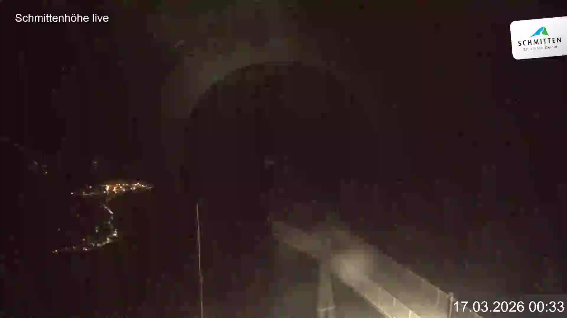 Archiv Foto Webcam Blick vom Gipfel der Schmittenhöhe