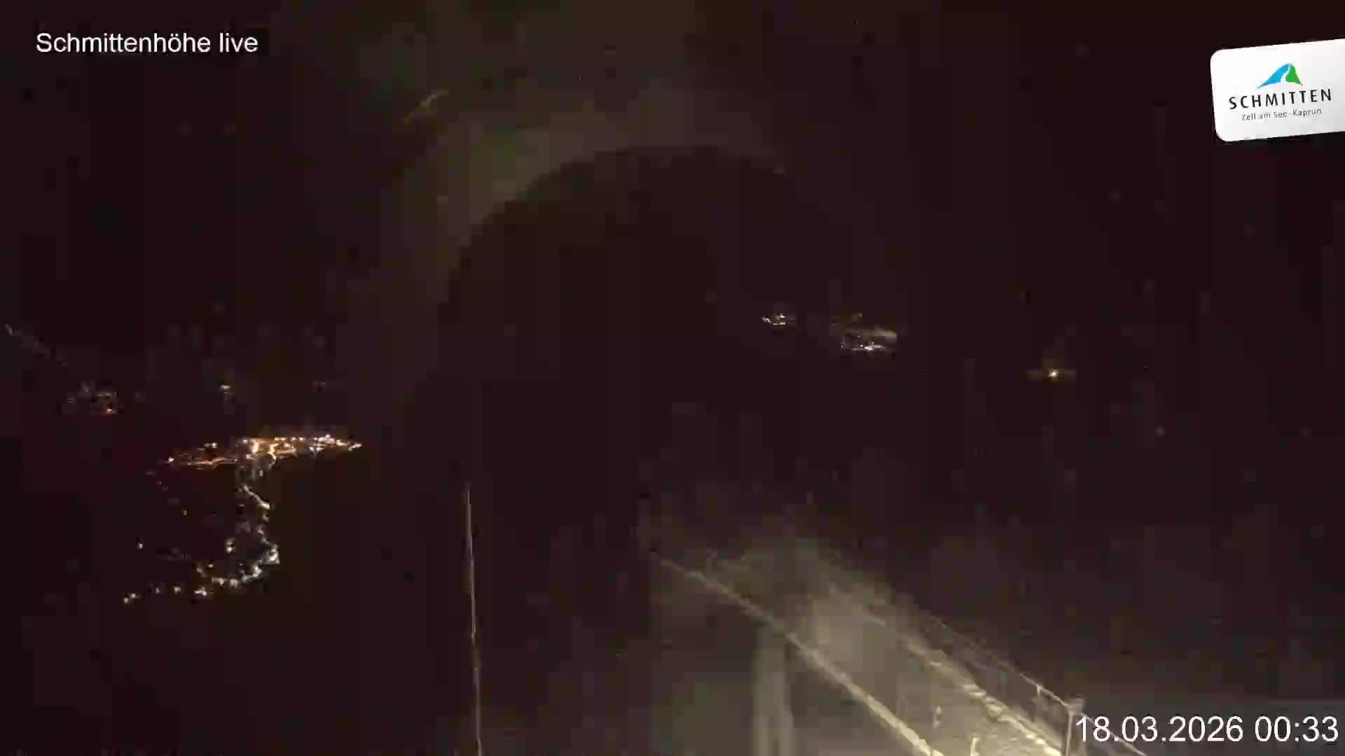 Archiv Foto Webcam Blick vom Gipfel der Schmittenhöhe