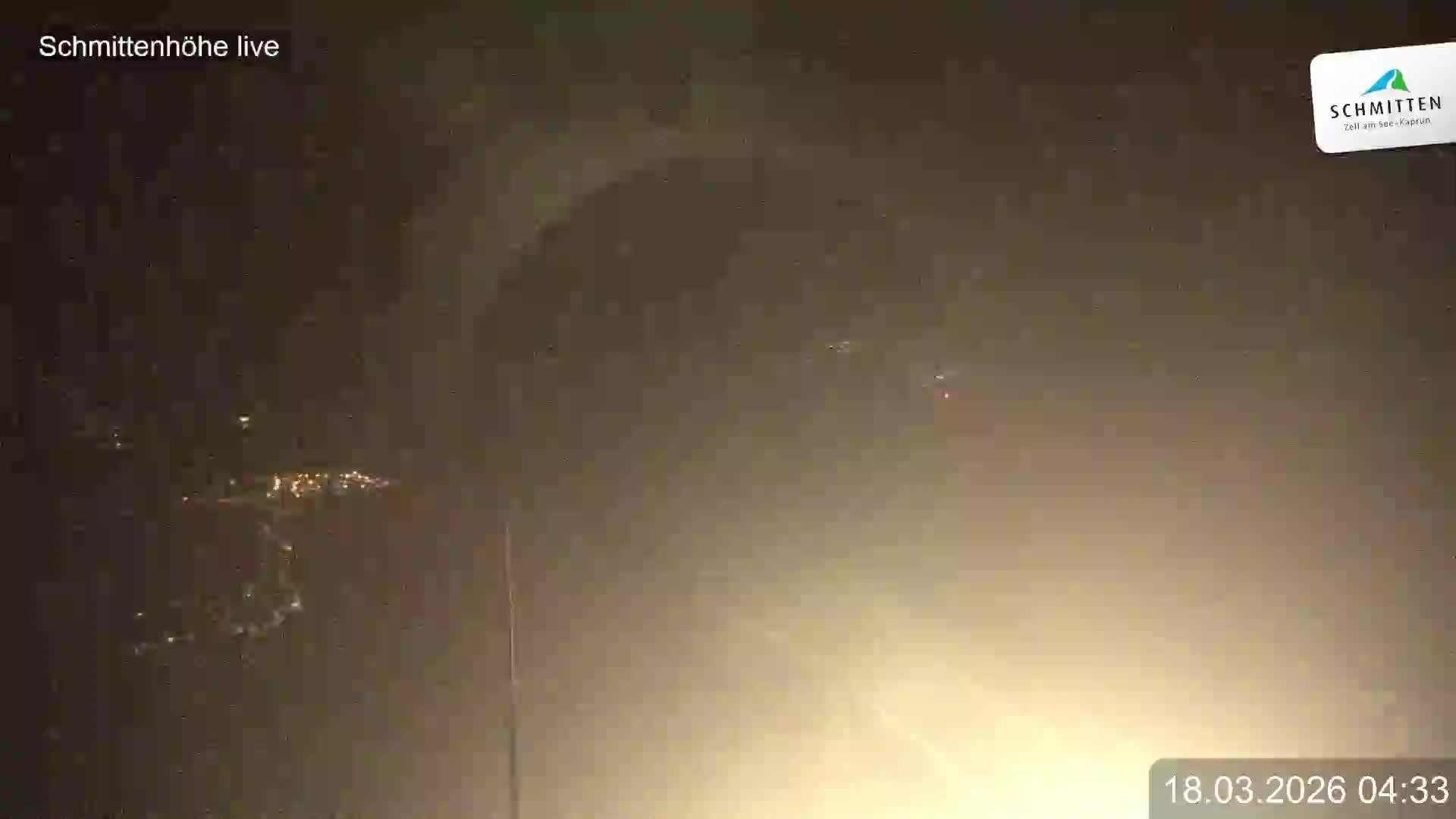 Archiv Foto Webcam Blick vom Gipfel der Schmittenhöhe