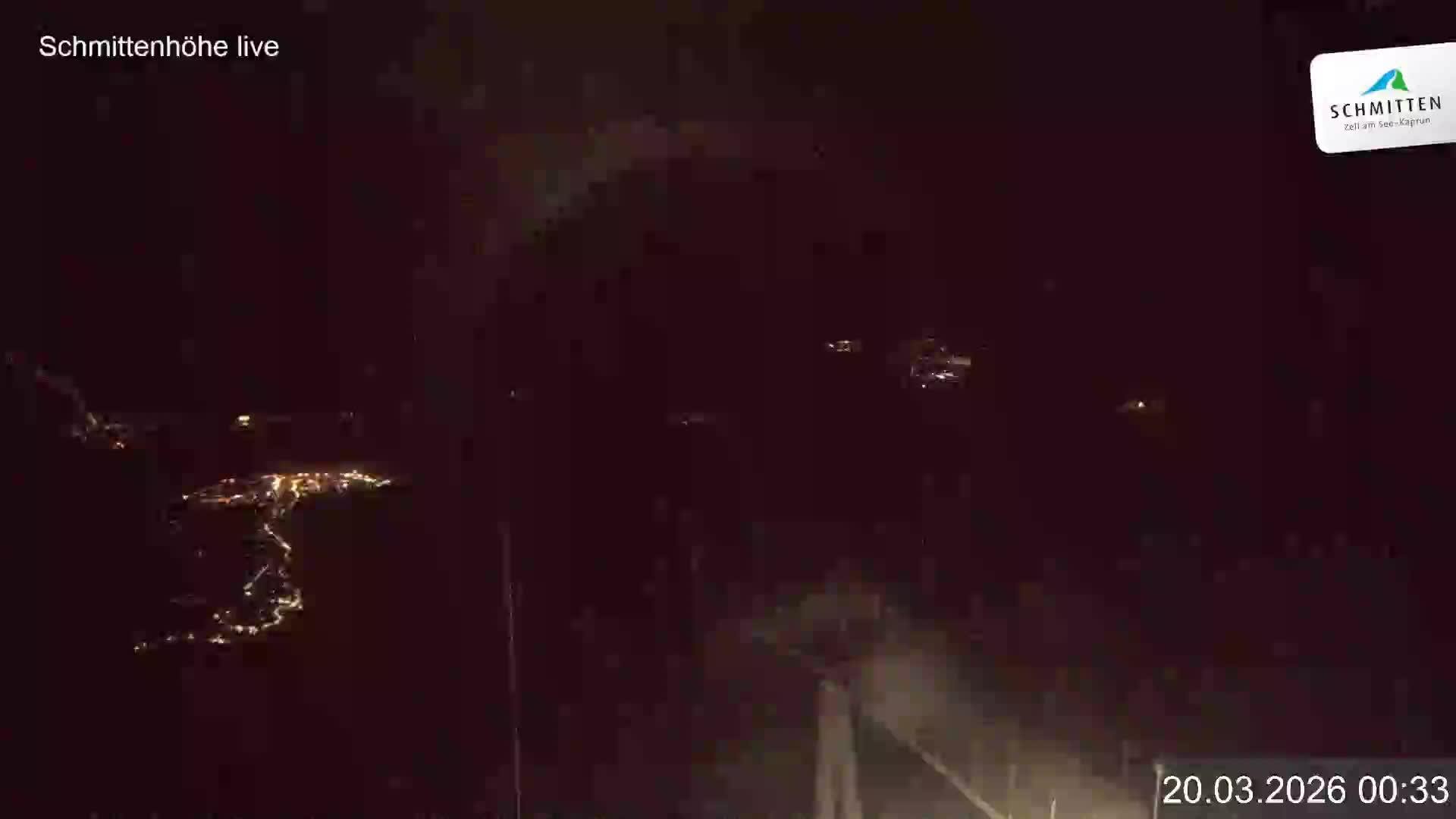 Archiv Foto Webcam Blick vom Gipfel der Schmittenhöhe