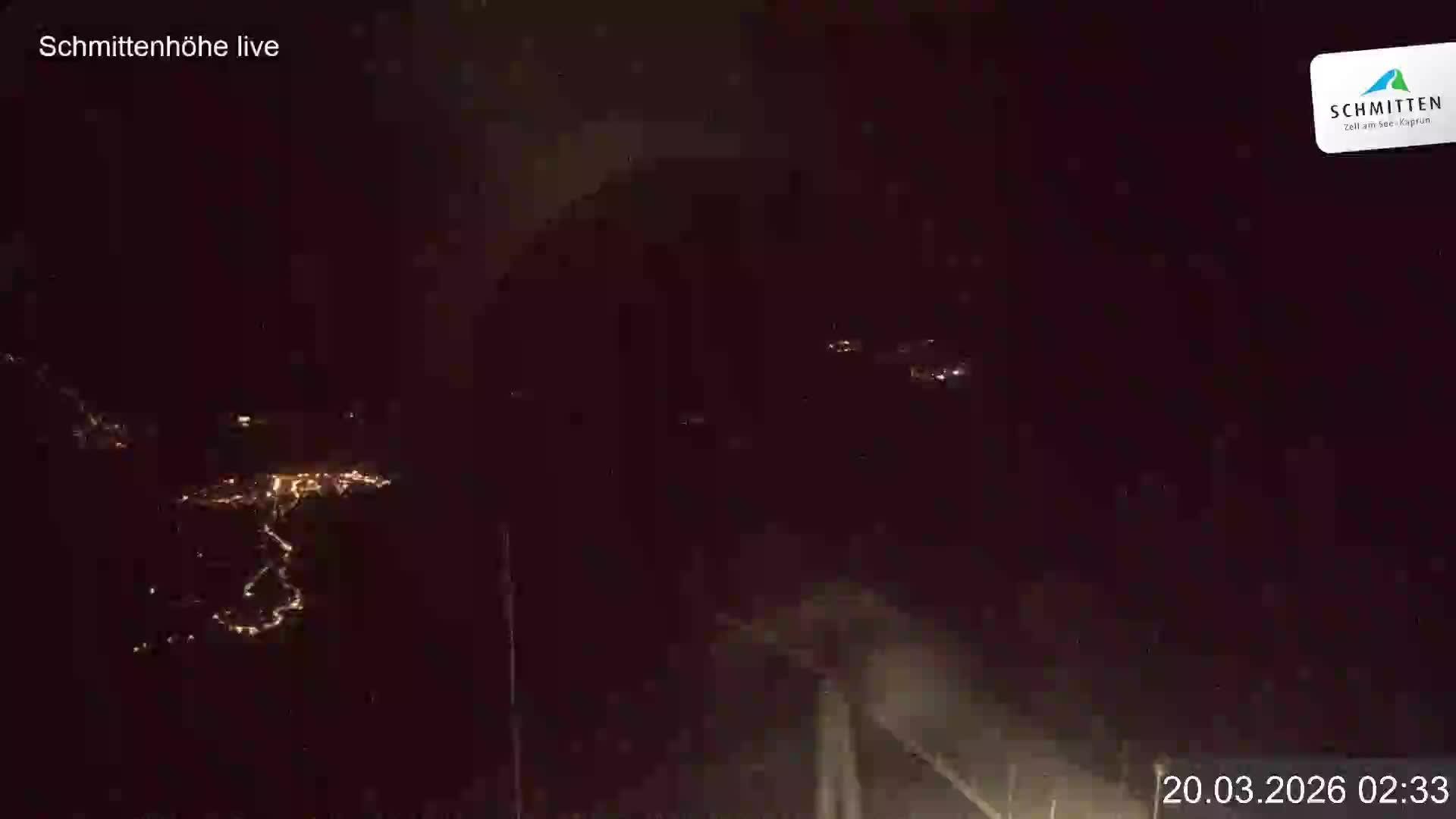 Archiv Foto Webcam Blick vom Gipfel der Schmittenhöhe