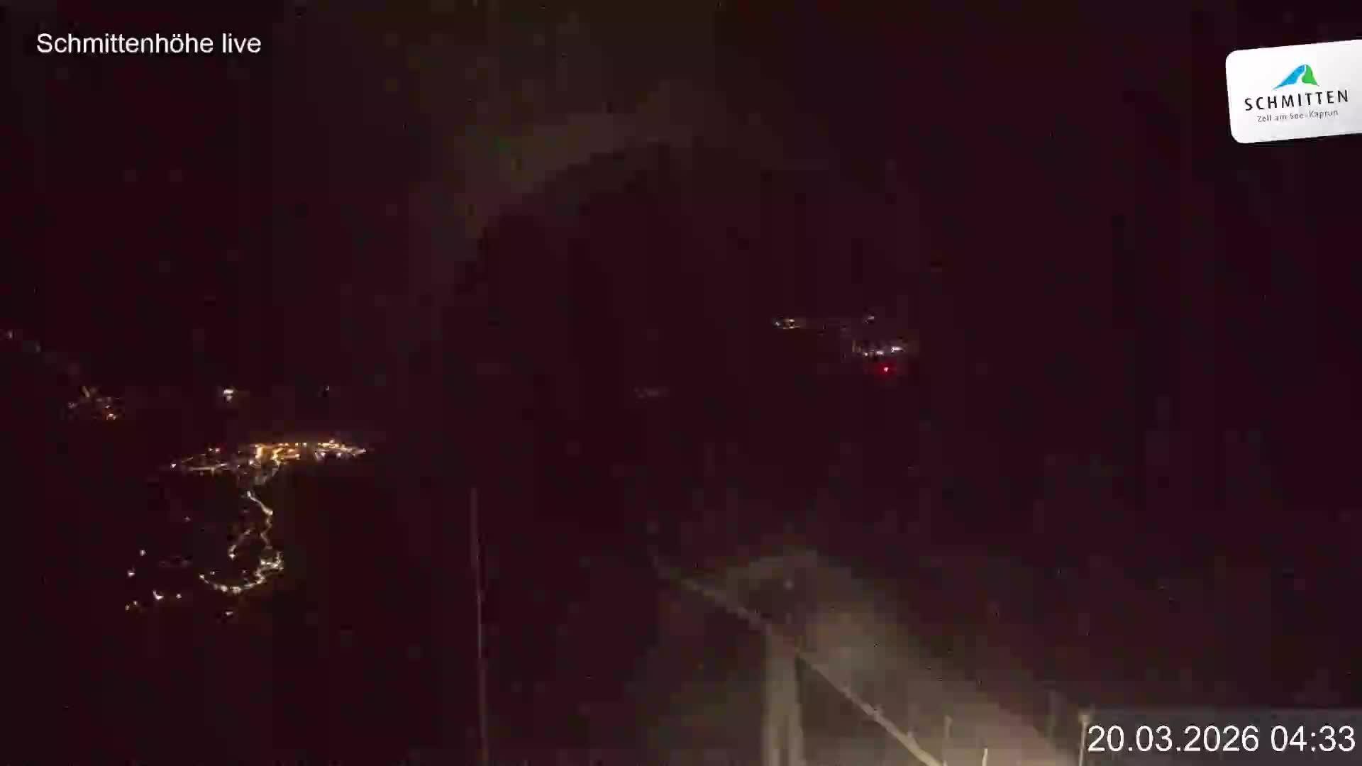 Archiv Foto Webcam Blick vom Gipfel der Schmittenhöhe