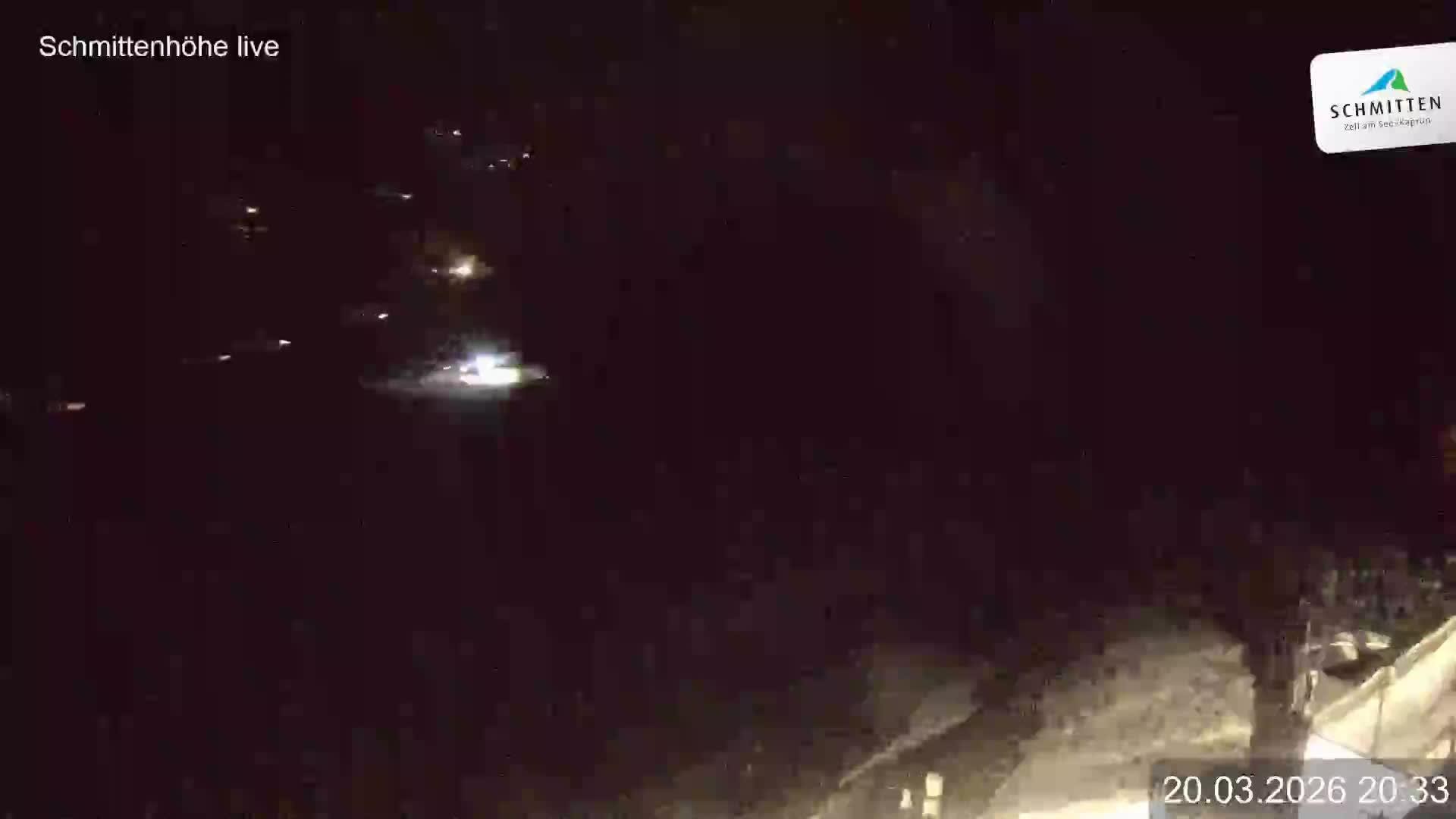 Archiv Foto Webcam Blick vom Gipfel der Schmittenhöhe