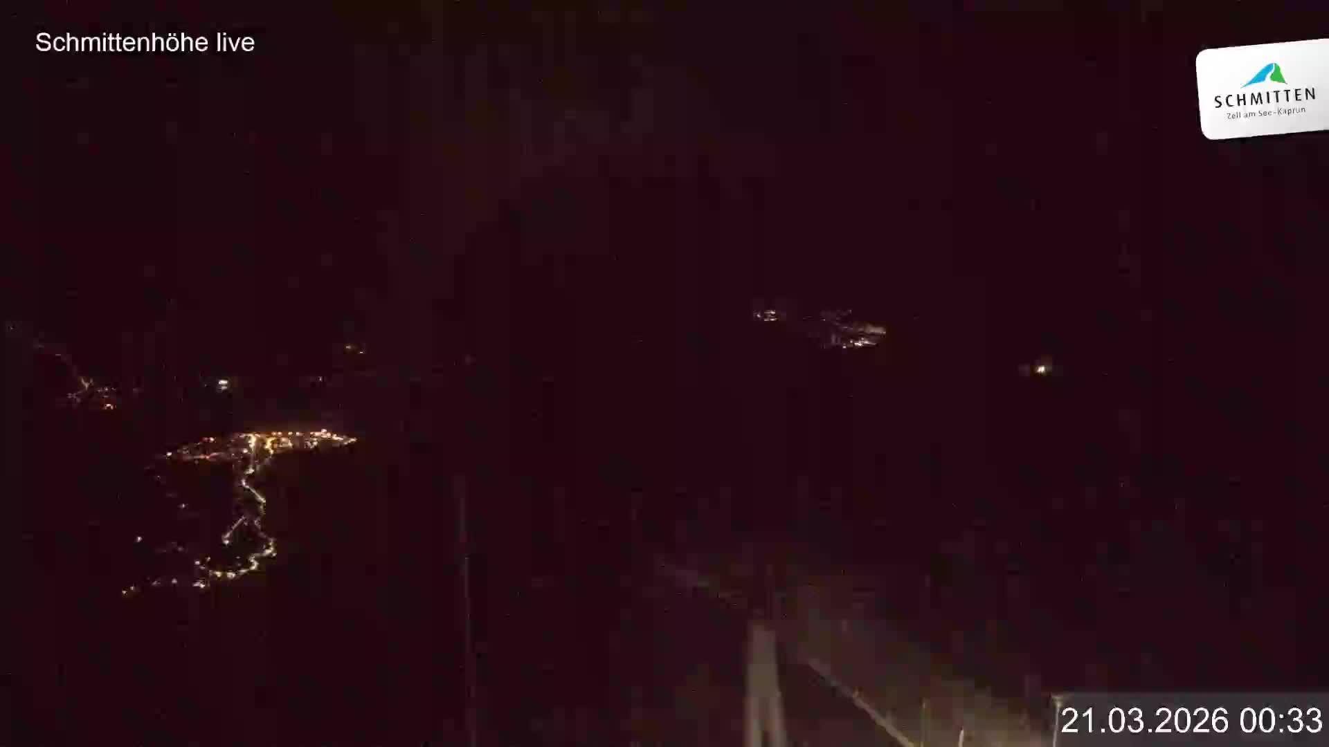 Archiv Foto Webcam Blick vom Gipfel der Schmittenhöhe