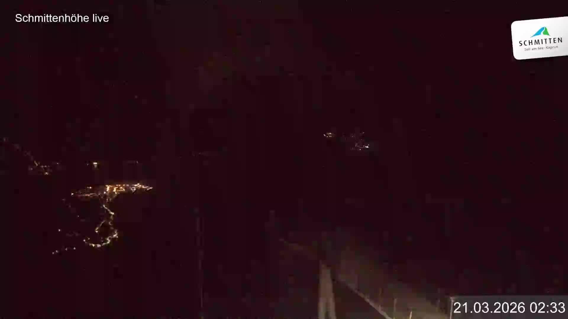 Archiv Foto Webcam Blick vom Gipfel der Schmittenhöhe