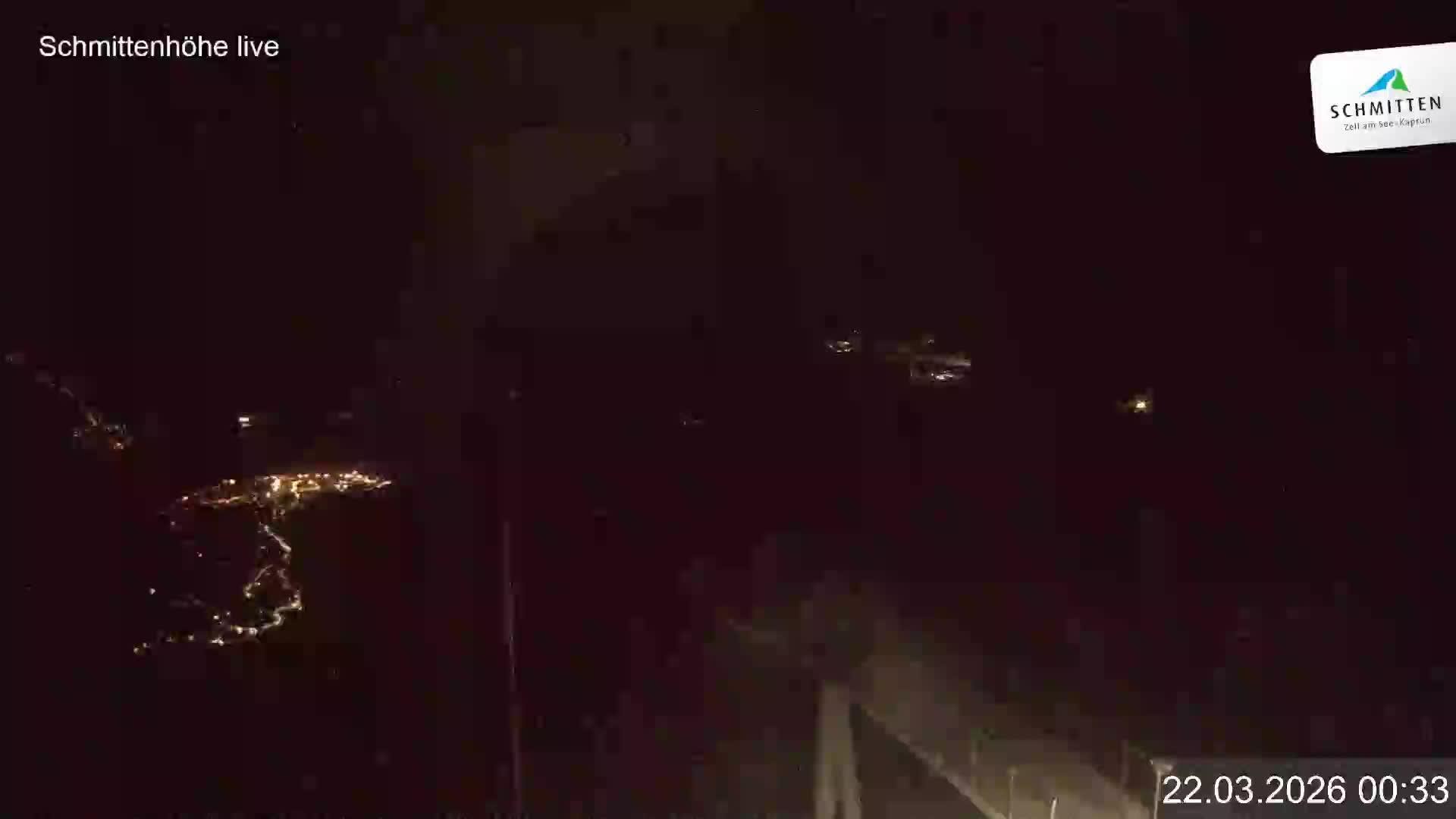 Archiv Foto Webcam Blick vom Gipfel der Schmittenhöhe