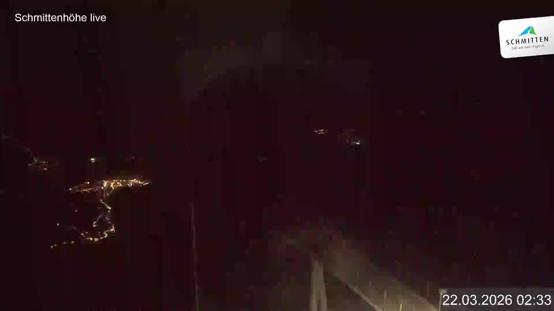 Archiv Foto Webcam Blick vom Gipfel der Schmittenhöhe