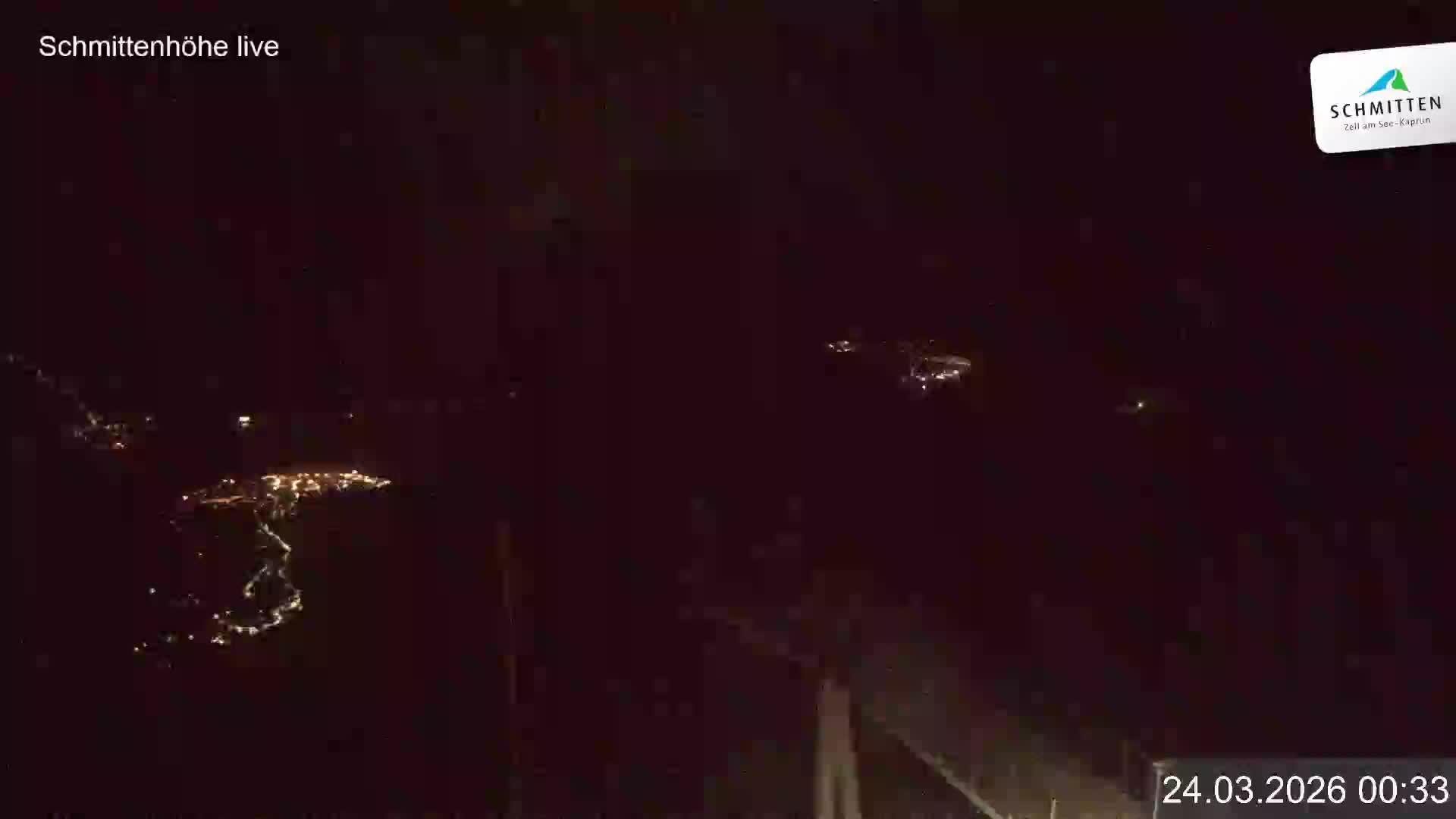 Archiv Foto Webcam Blick vom Gipfel der Schmittenhöhe