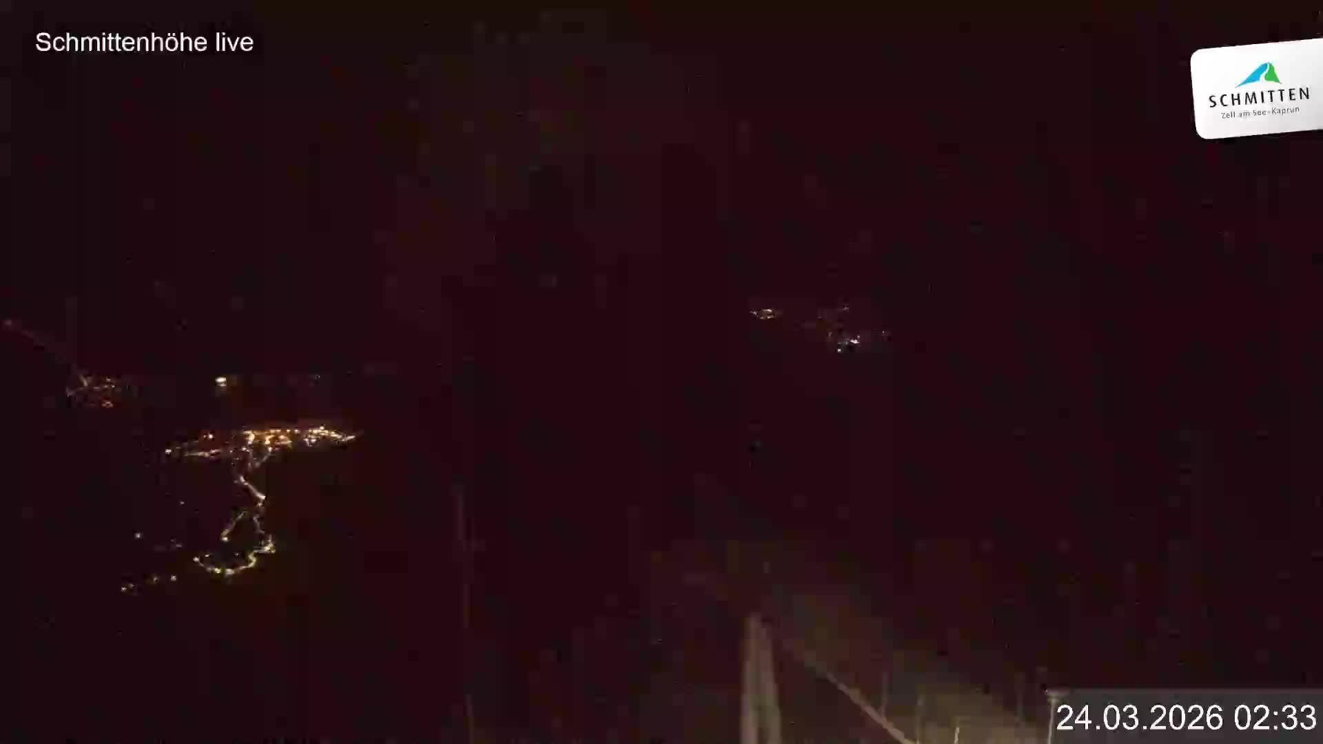 Archiv Foto Webcam Blick vom Gipfel der Schmittenhöhe