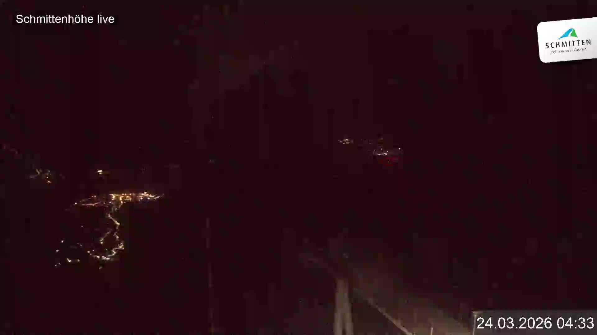 Archiv Foto Webcam Blick vom Gipfel der Schmittenhöhe