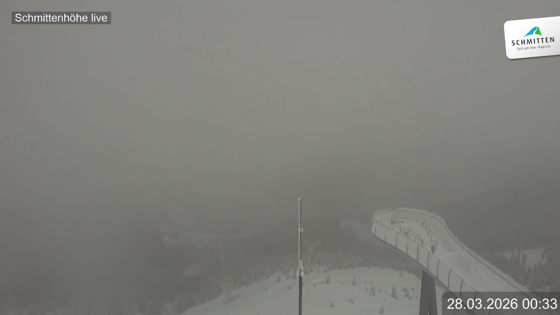 Archived image Webcam View Schmittenhöhe