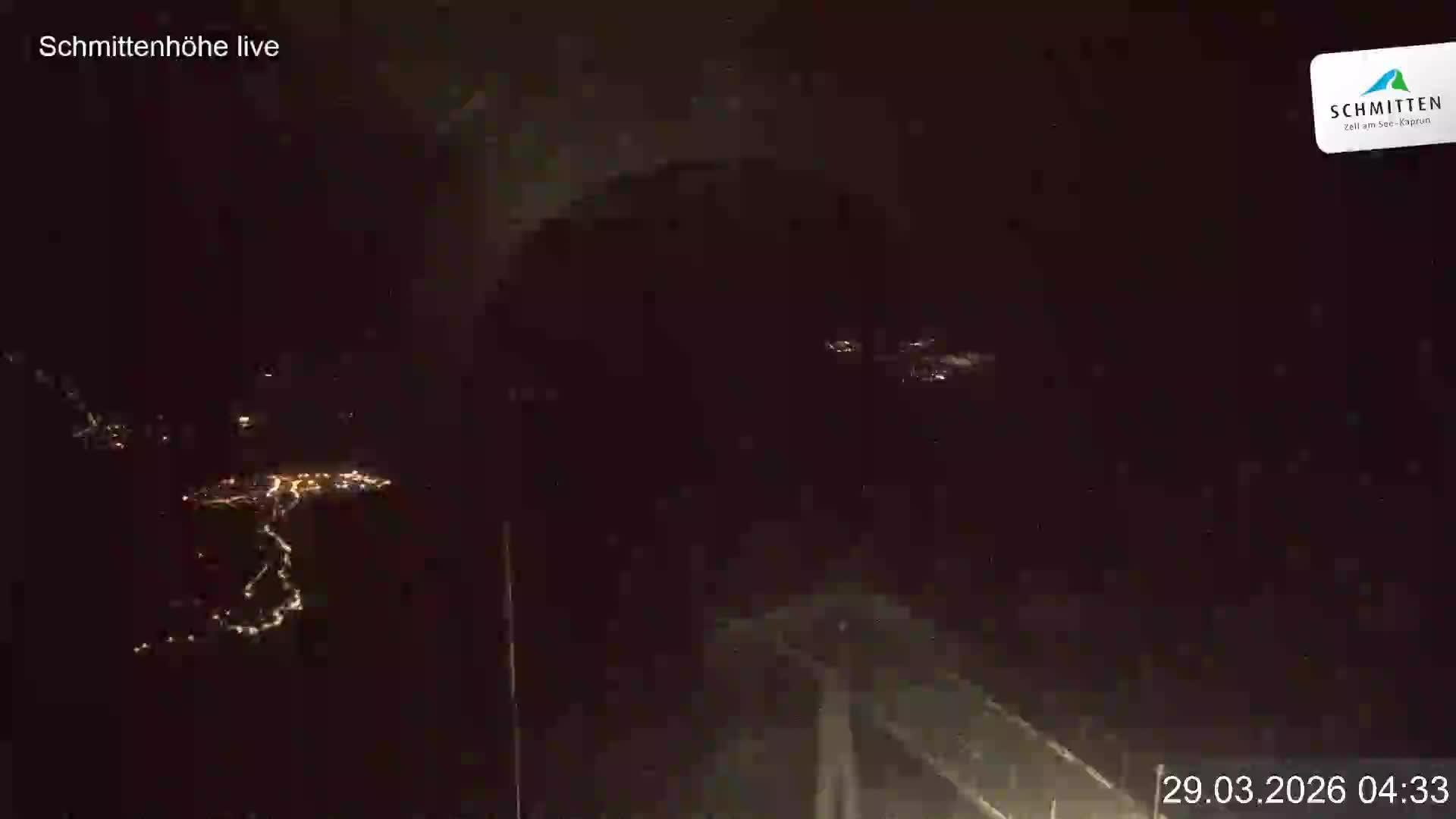 Archiv Foto Webcam Blick vom Gipfel der Schmittenhöhe