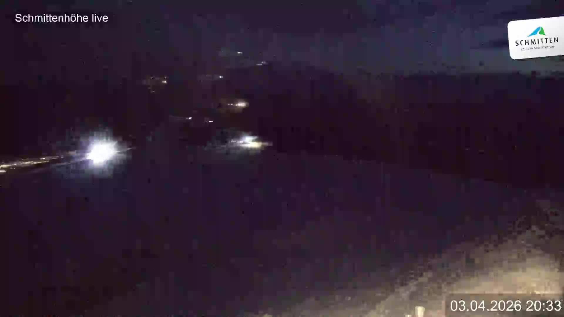 Archiv Foto Webcam Blick vom Gipfel der Schmittenhöhe