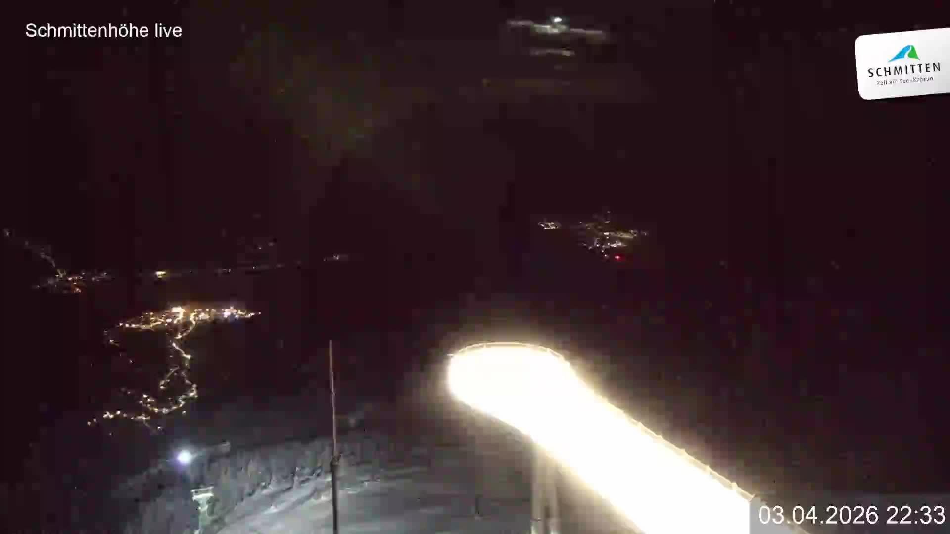 Archiv Foto Webcam Blick vom Gipfel der Schmittenhöhe