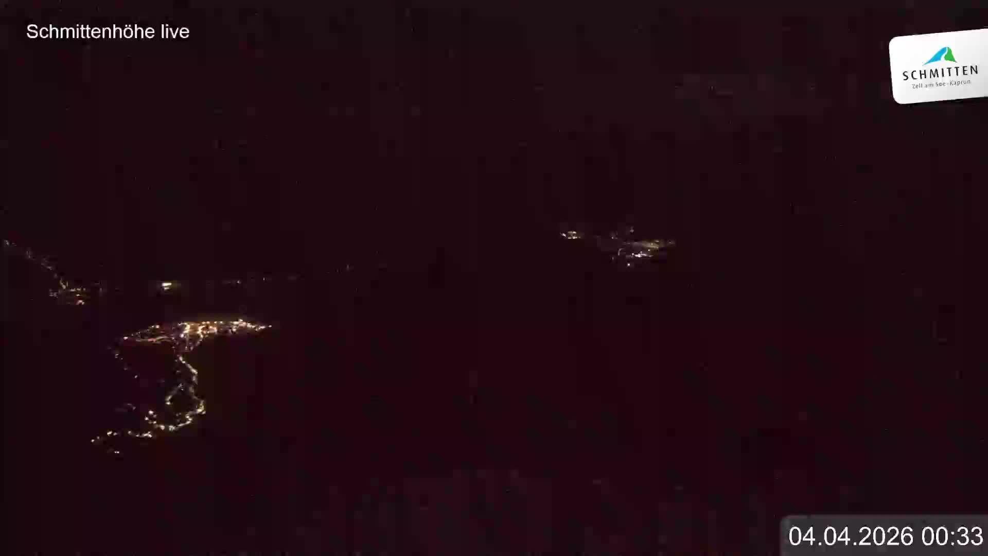 Archiv Foto Webcam Blick vom Gipfel der Schmittenhöhe