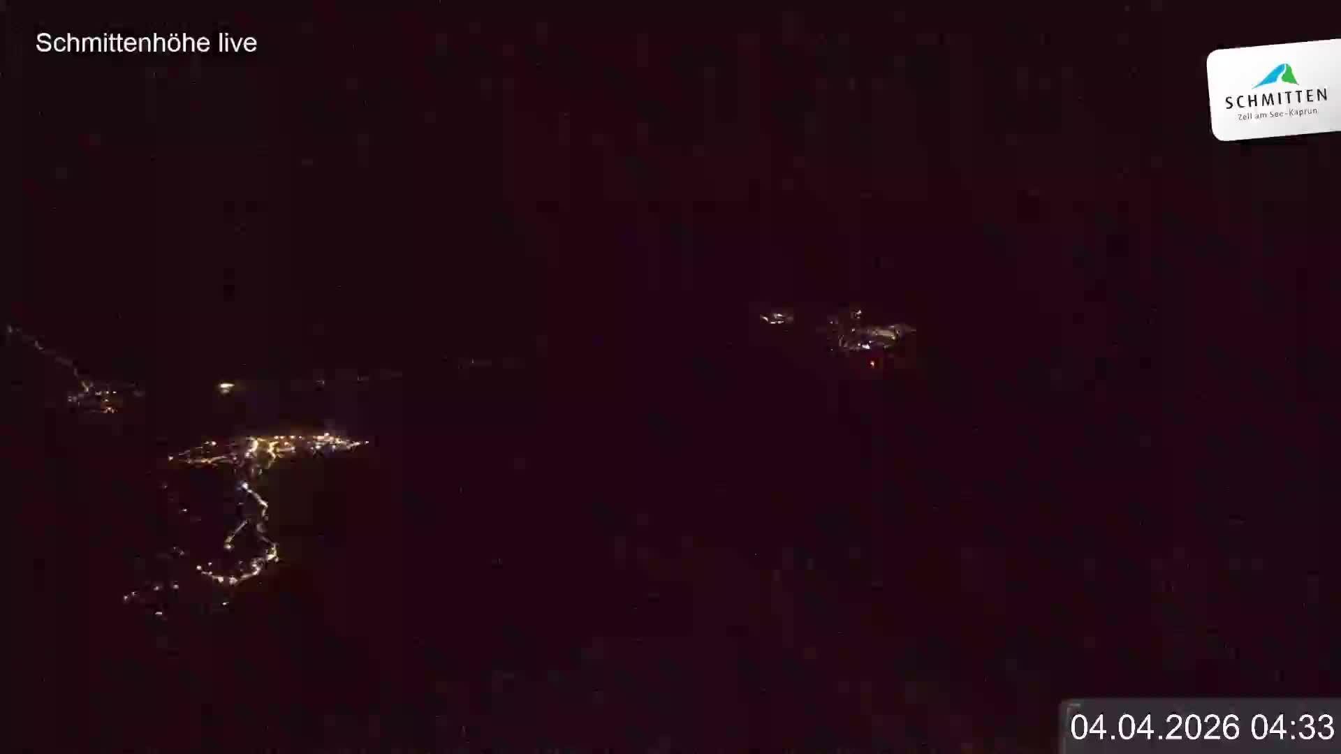 Archiv Foto Webcam Blick vom Gipfel der Schmittenhöhe