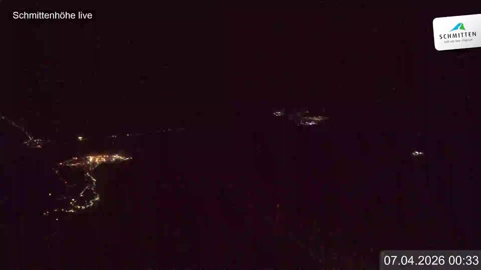 Archiv Foto Webcam Blick vom Gipfel der Schmittenhöhe