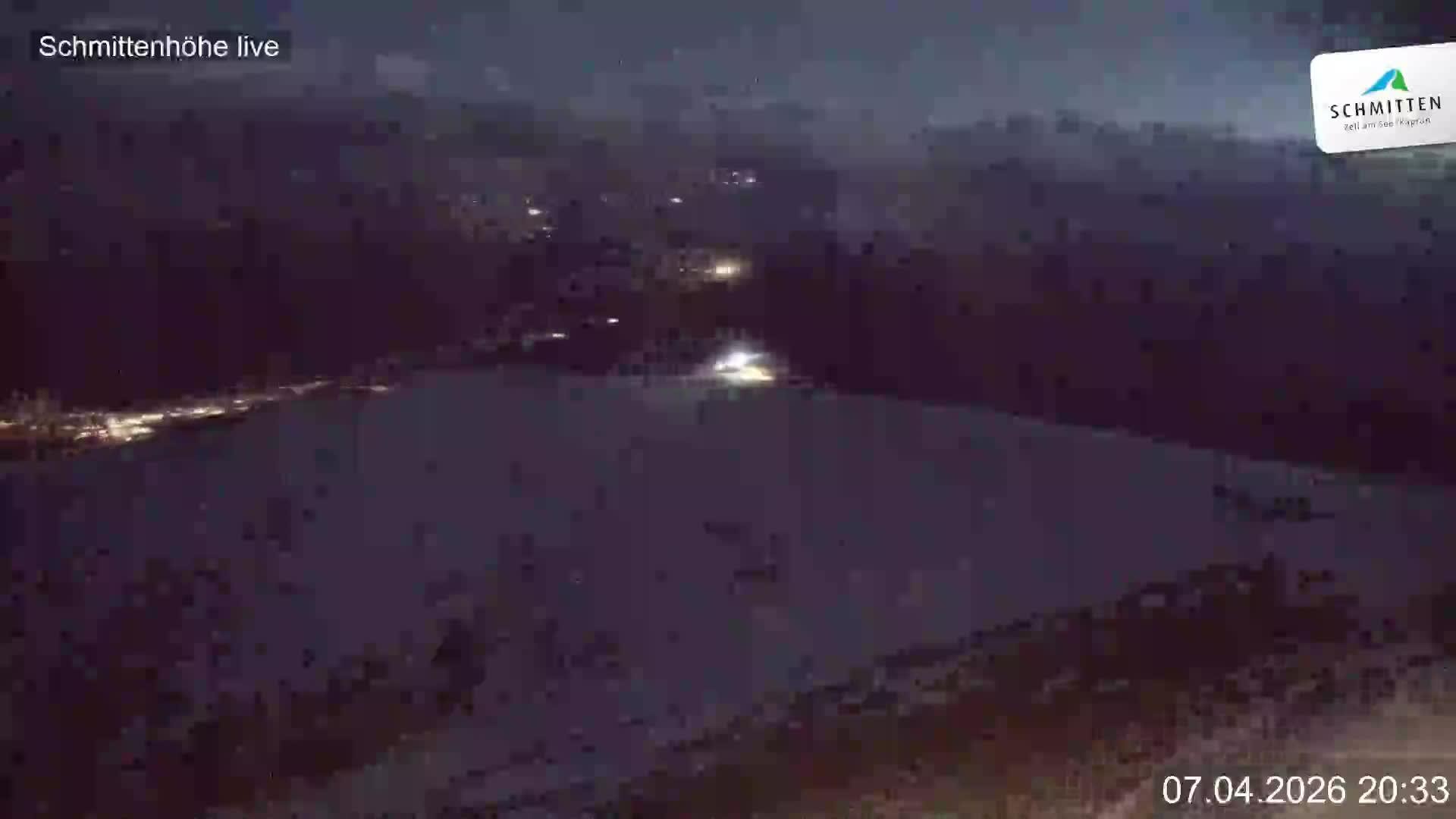 Archiv Foto Webcam Blick vom Gipfel der Schmittenhöhe