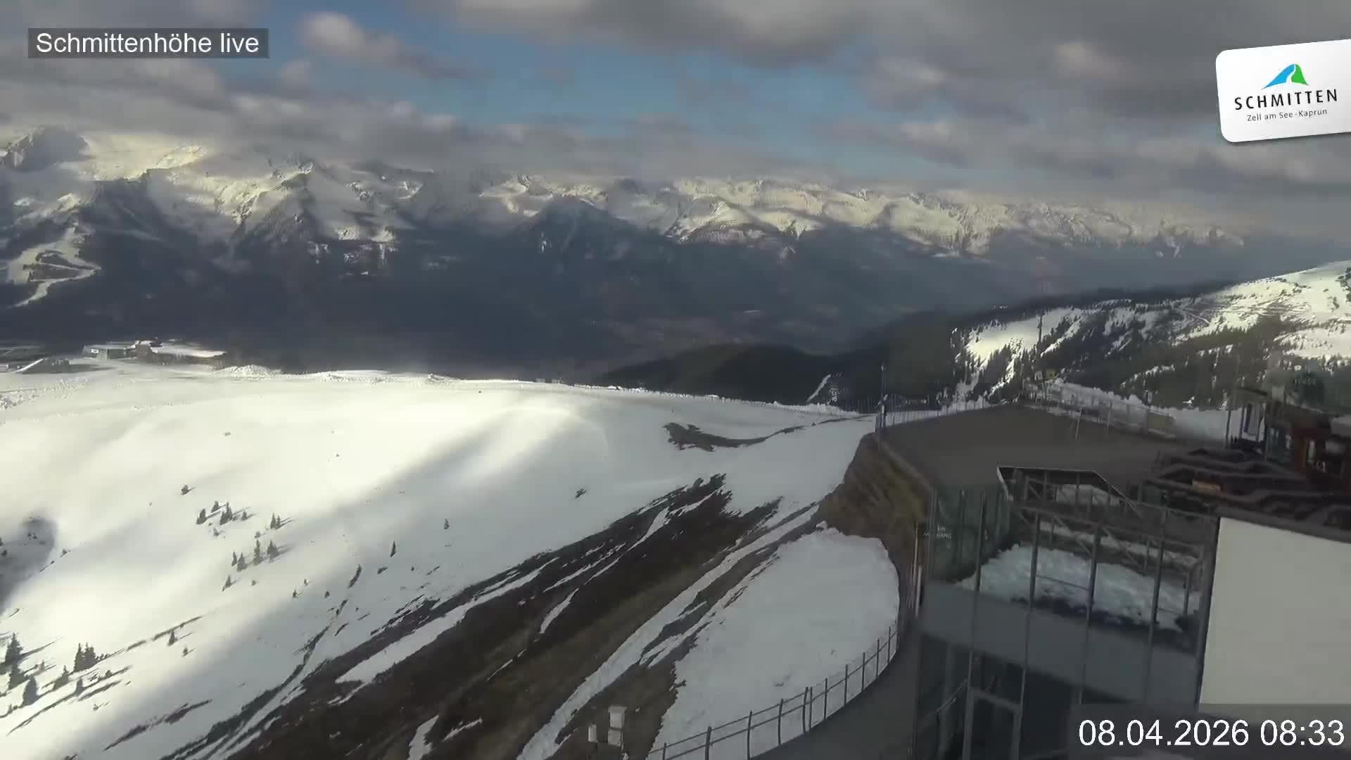 Archived image Webcam View Schmittenhöhe