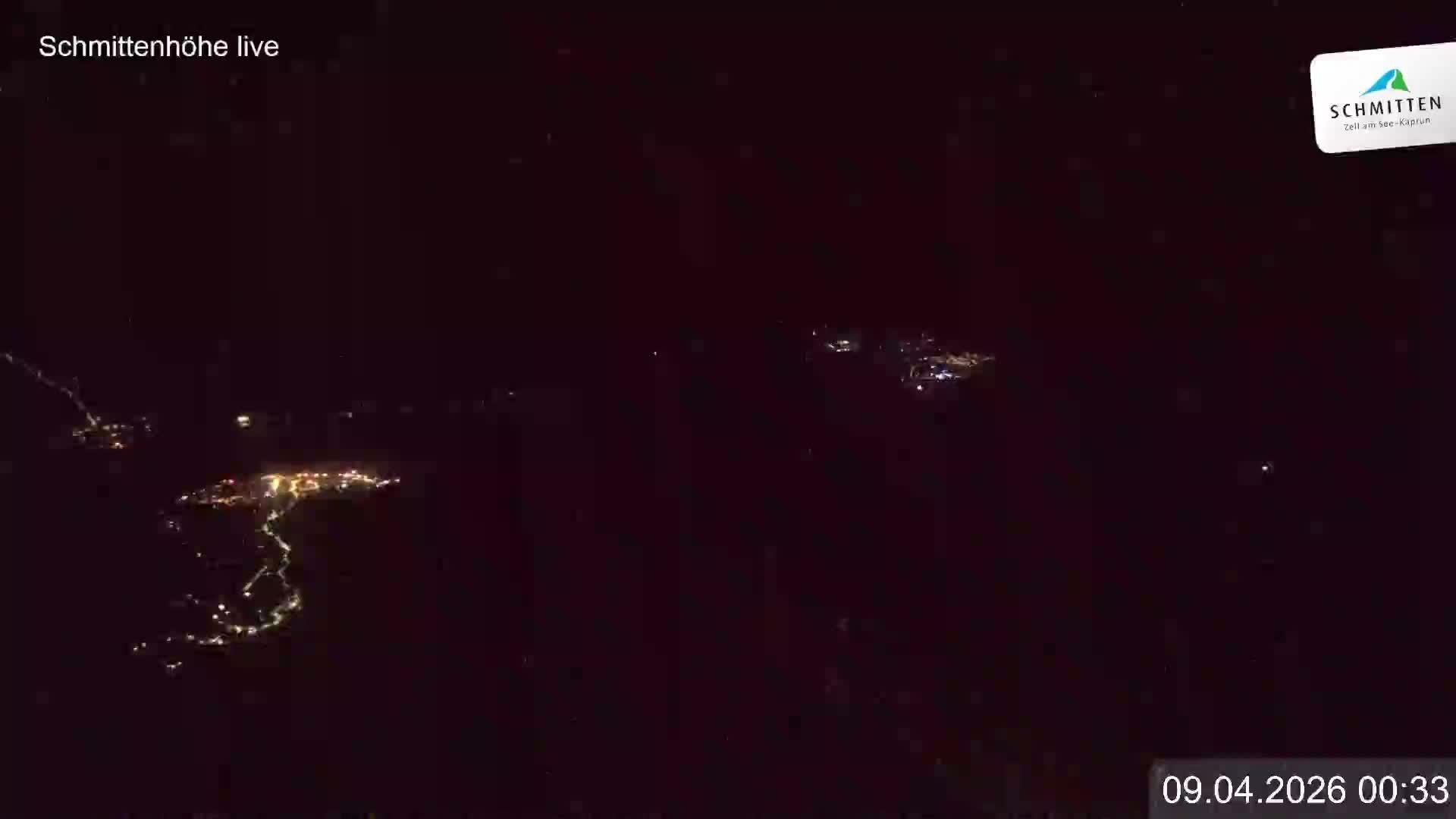 Archiv Foto Webcam Blick vom Gipfel der Schmittenhöhe