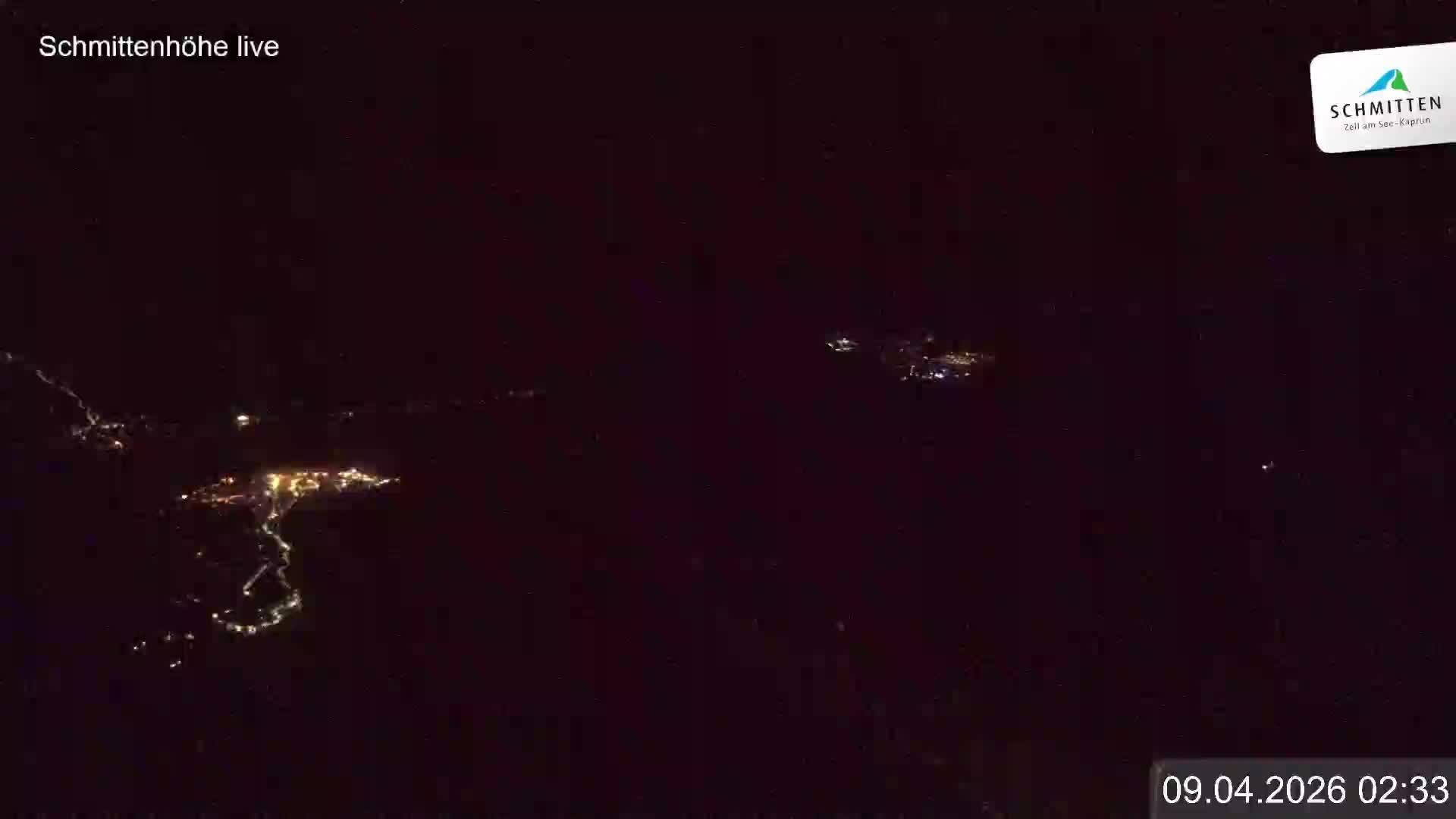 Archiv Foto Webcam Blick vom Gipfel der Schmittenhöhe