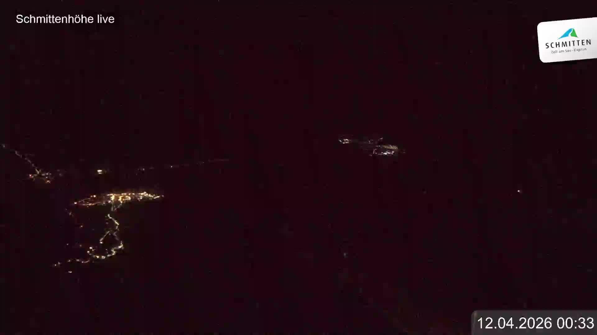 Archiv Foto Webcam Blick vom Gipfel der Schmittenhöhe