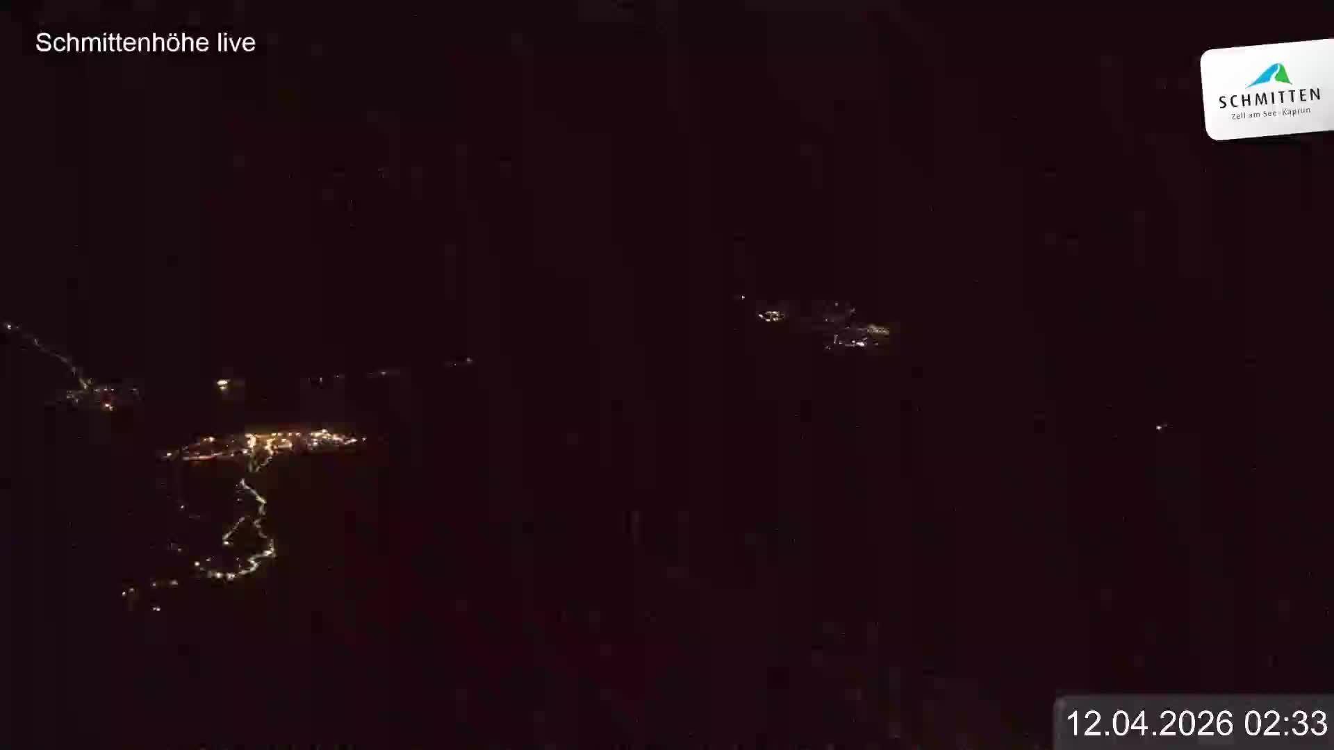 Archiv Foto Webcam Blick vom Gipfel der Schmittenhöhe