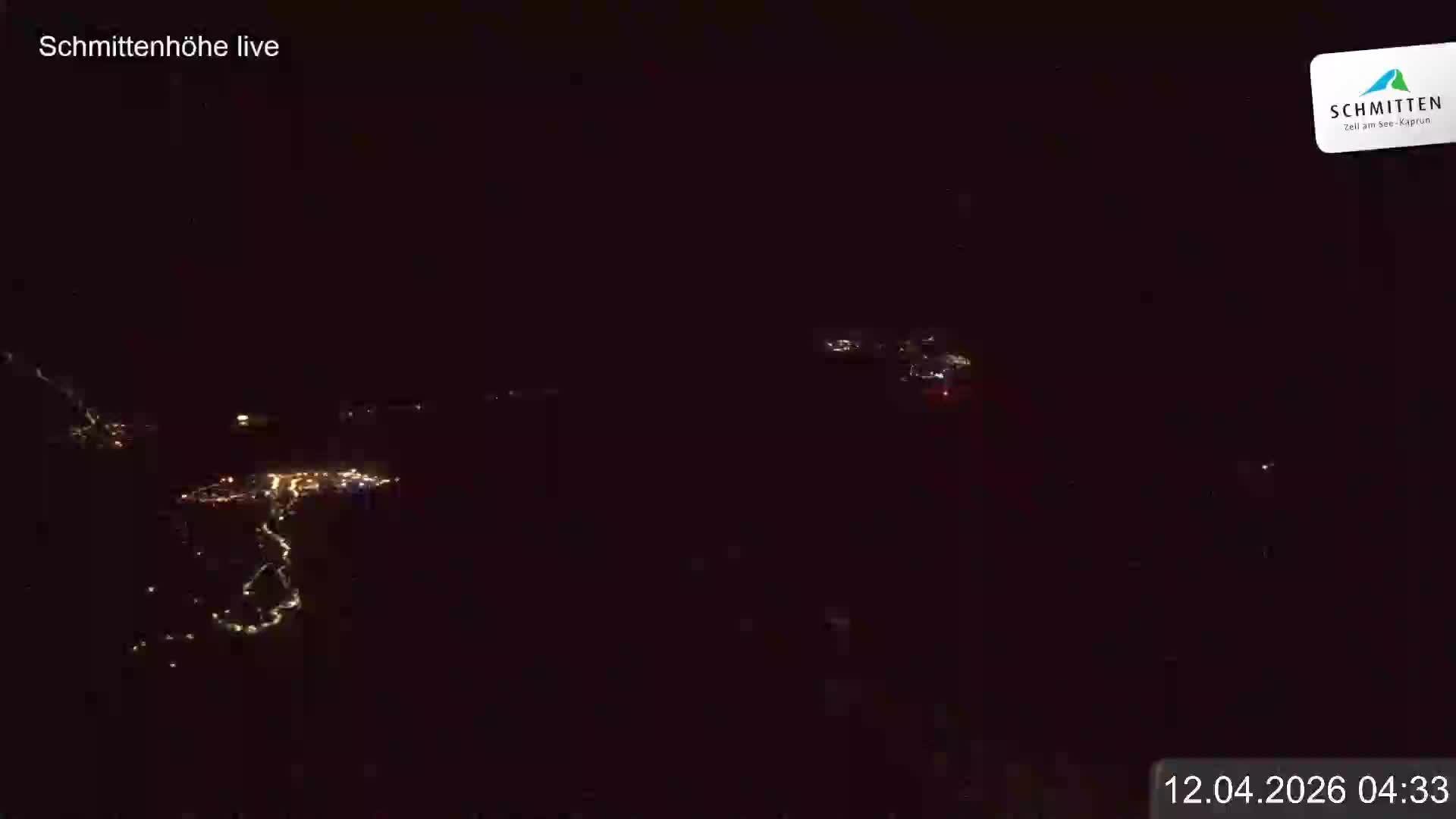 Archiv Foto Webcam Blick vom Gipfel der Schmittenhöhe