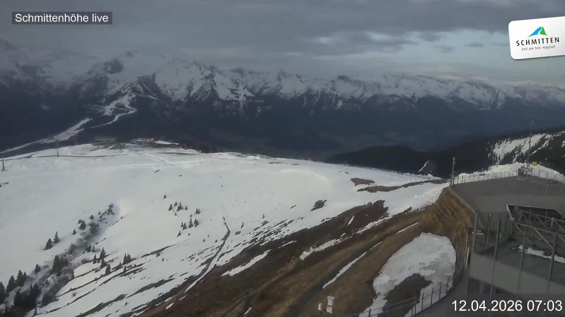 Archived image Webcam View Schmittenhöhe