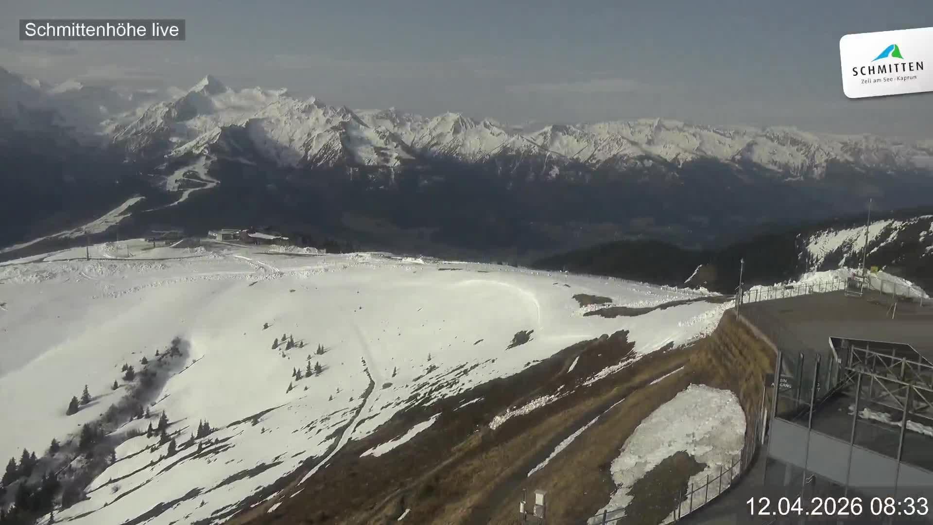 Archived image Webcam View Schmittenhöhe