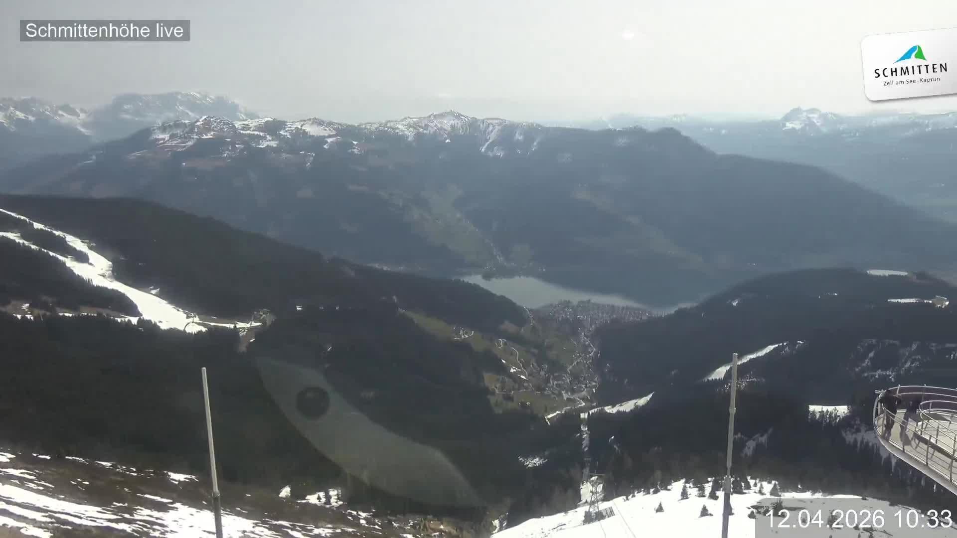 Archived image Webcam View Schmittenhöhe