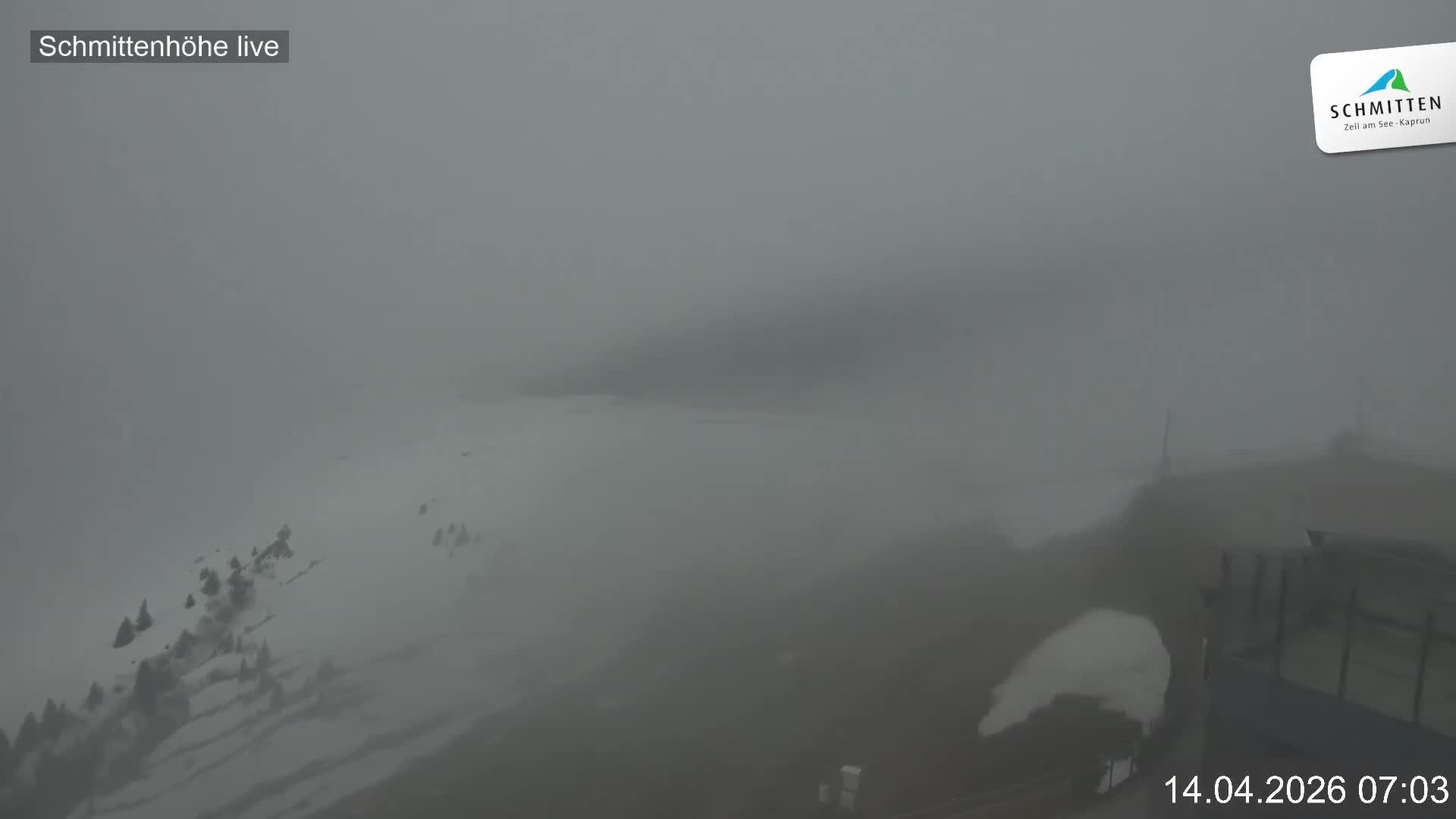 Archived image Webcam View Schmittenhöhe