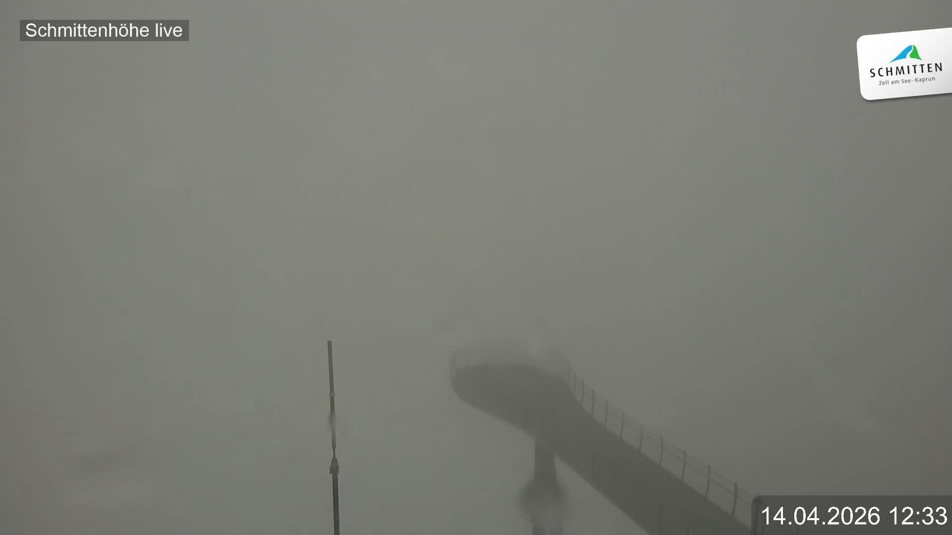 Archived image Webcam View Schmittenhöhe