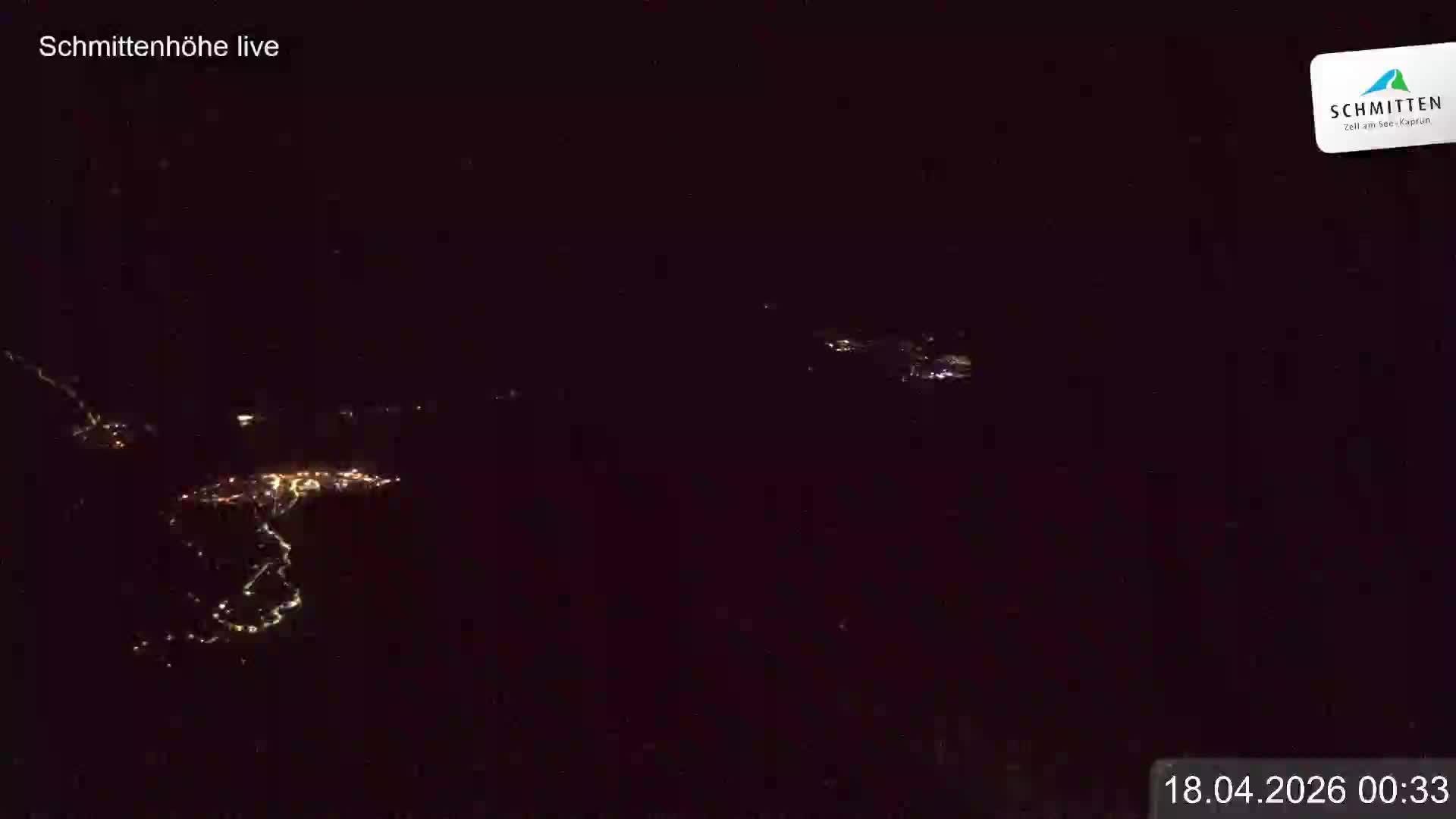 Archiv Foto Webcam Blick vom Gipfel der Schmittenhöhe