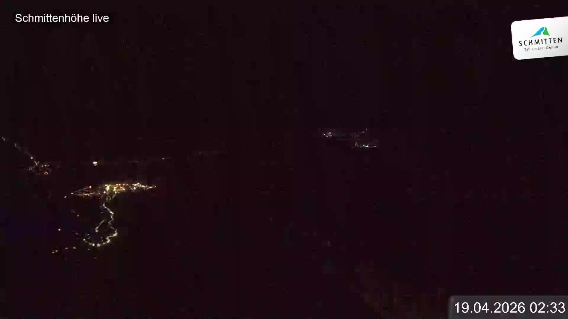 Archiv Foto Webcam Blick vom Gipfel der Schmittenhöhe